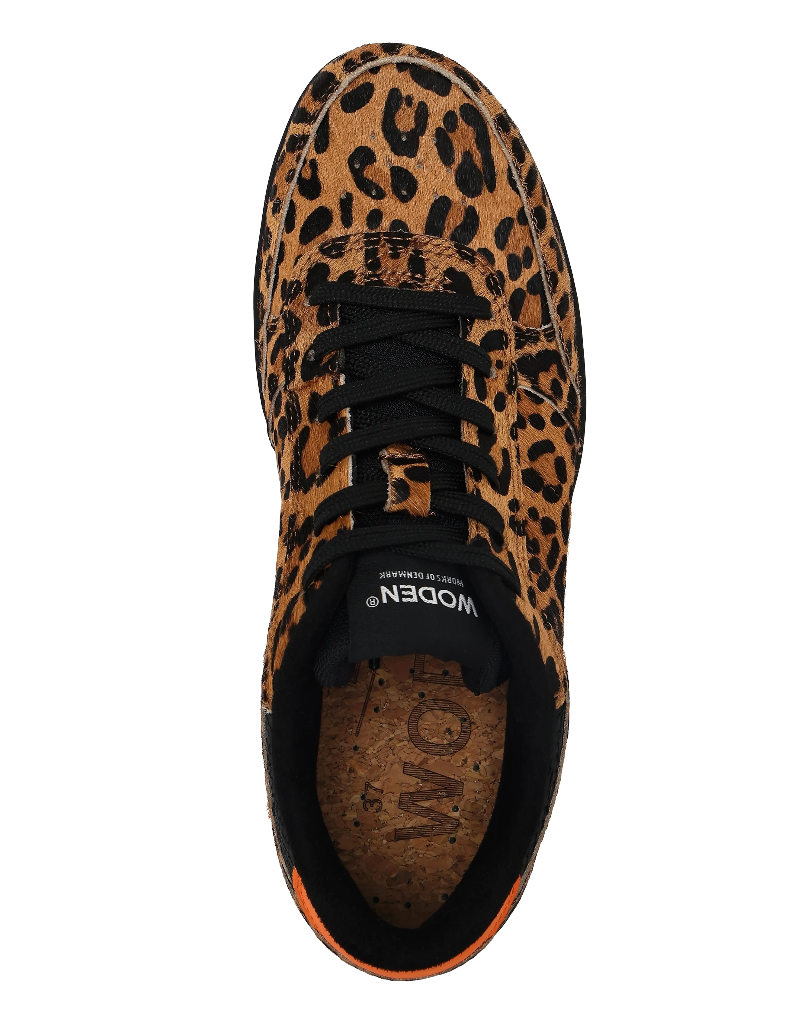 WODEN - Bjork Leo - lágir strigaskór - leopard - 3