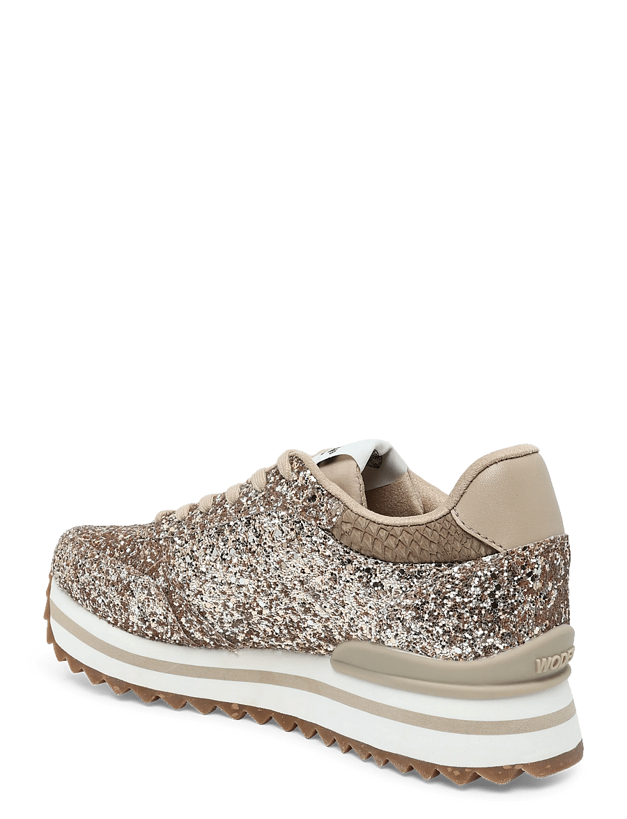WODEN - Ronja Plateau Glitter - låga sneakers - multi - 1