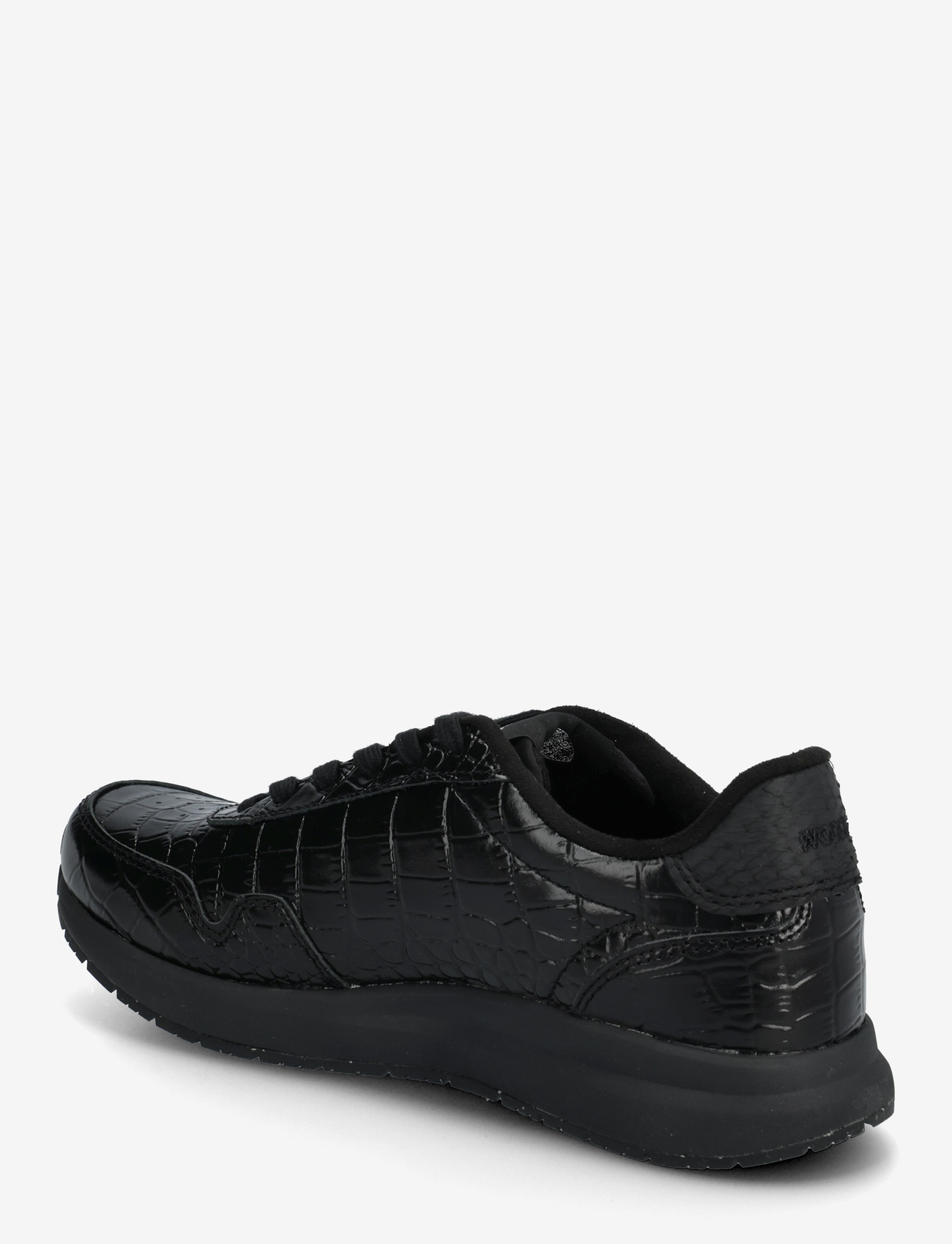 WODEN - Nora Natural Soft Croco - madala säärega tossud - black - 2