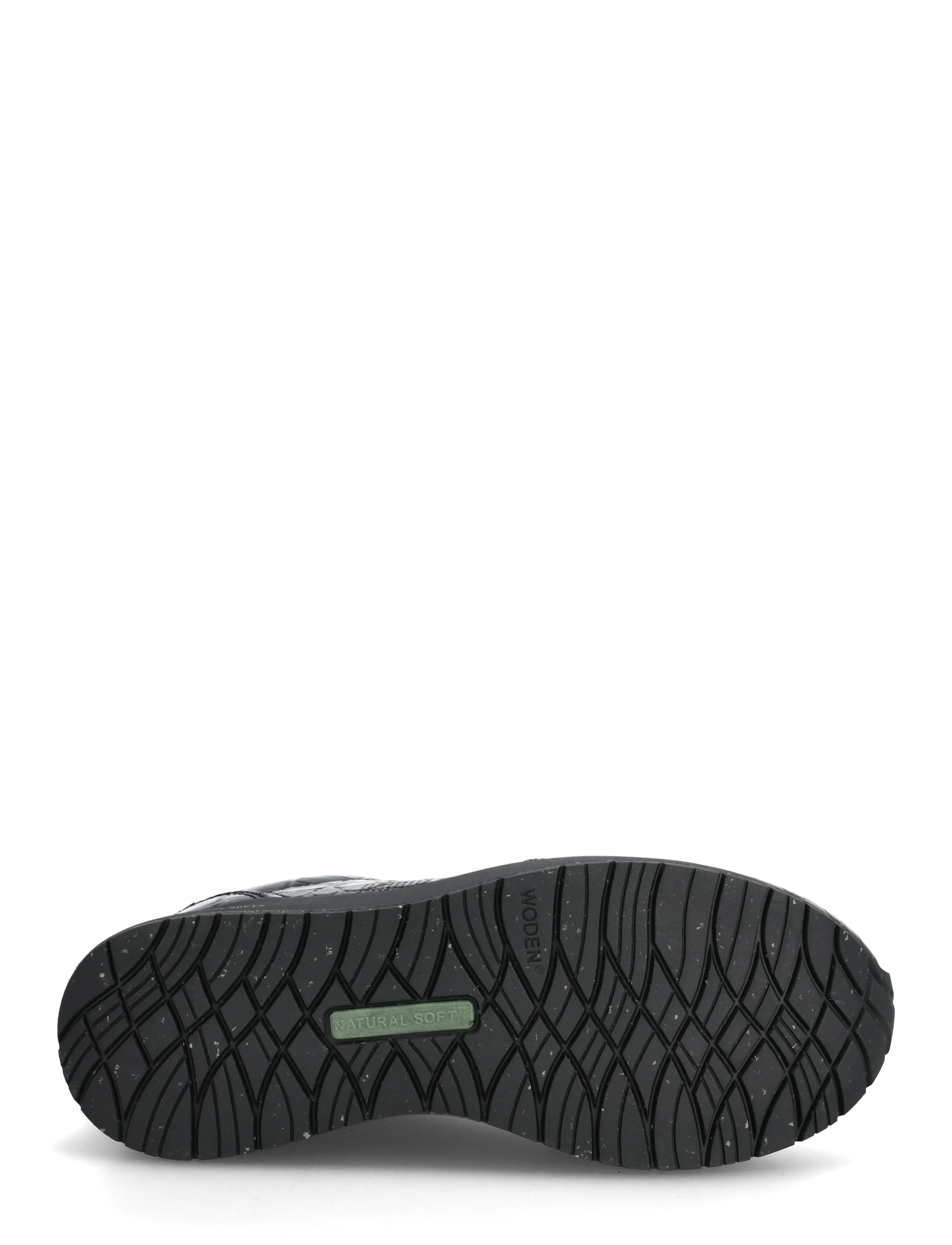 WODEN - Nora Natural Soft Croco - lave sneakers - black - 4