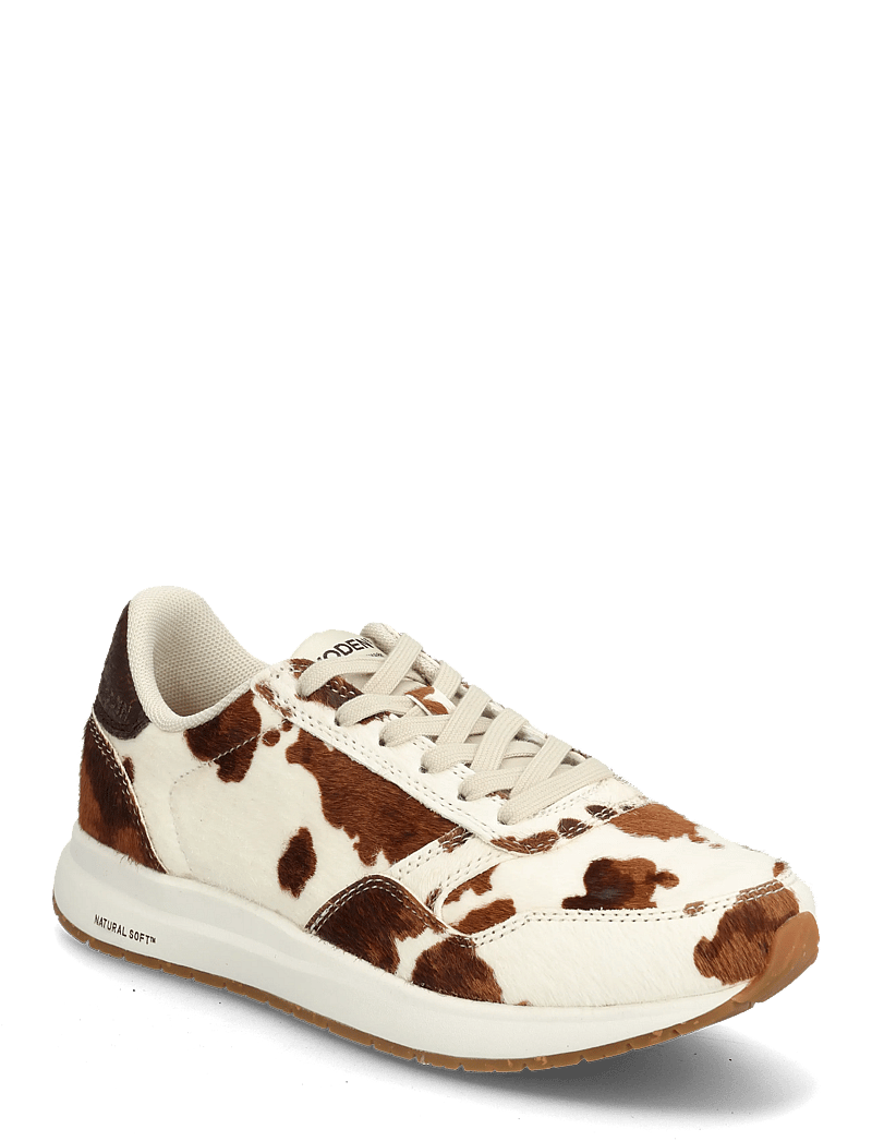 WODEN - Nicoline Animal - lave sneakers - cow - 0