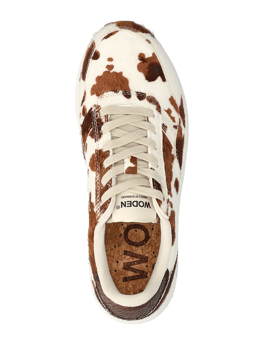 WODEN - Nicoline Animal - sneakers med lavt skaft - cow - 3