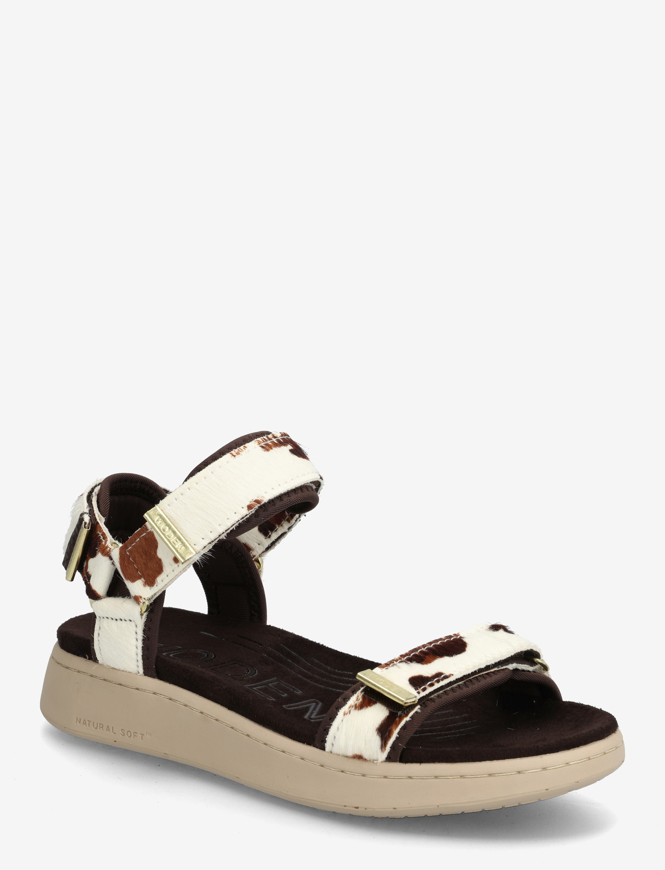 WODEN - Line Animal - flat sandals - cow - 1