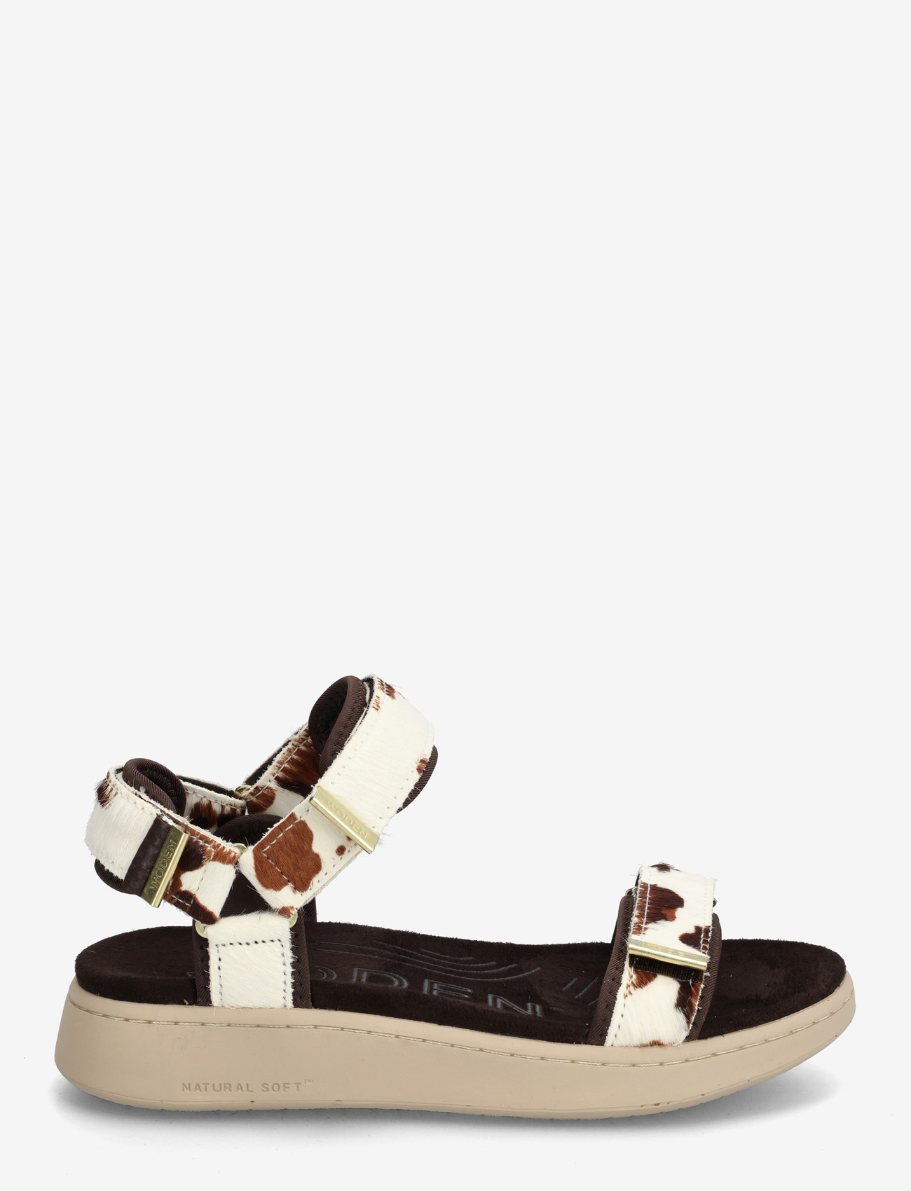 WODEN - Line Animal - flat sandals - cow - 2