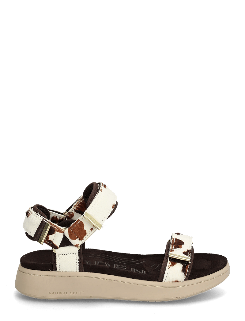 WODEN - Line Animal - flat sandals - cow - 2