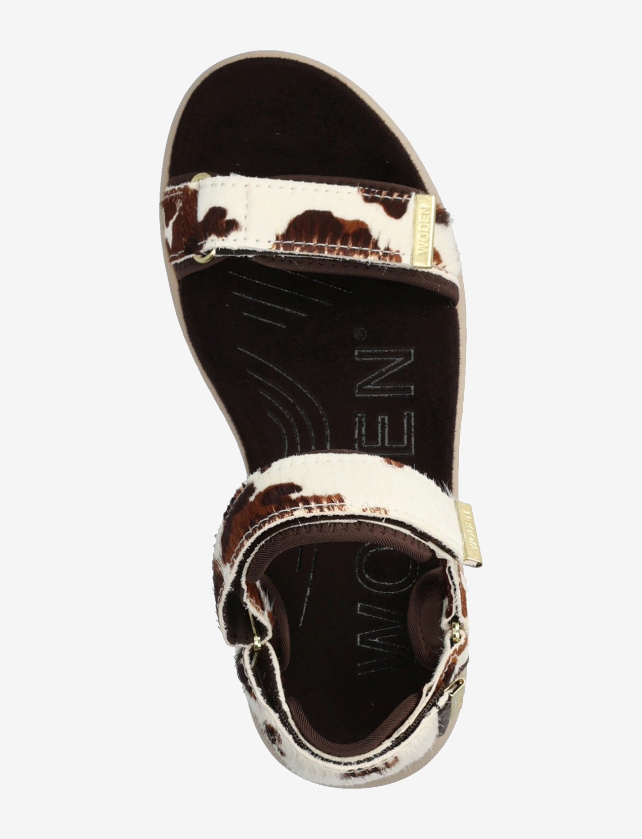WODEN - Line Animal - flat sandals - cow - 4