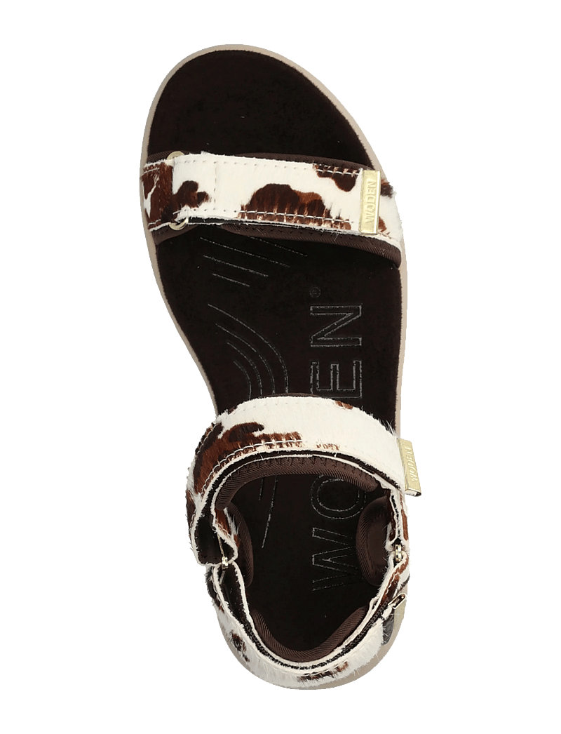 WODEN - Line Animal - flat sandals - cow - 4