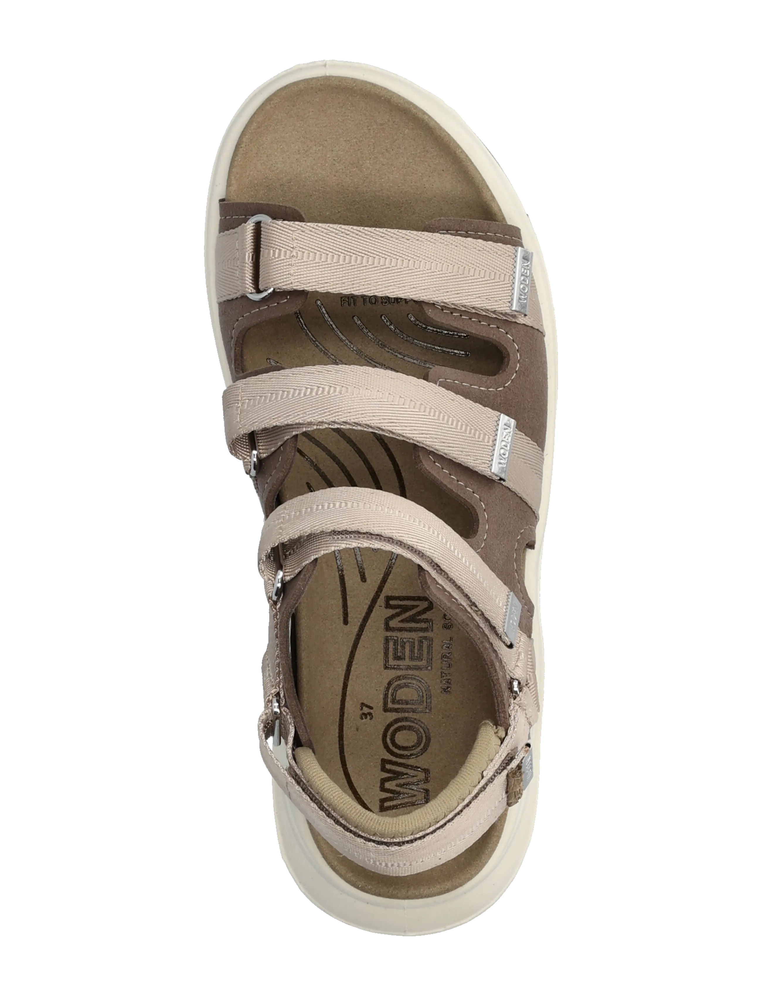 WODEN - Caroline - wandersandalen - silver mink - 3