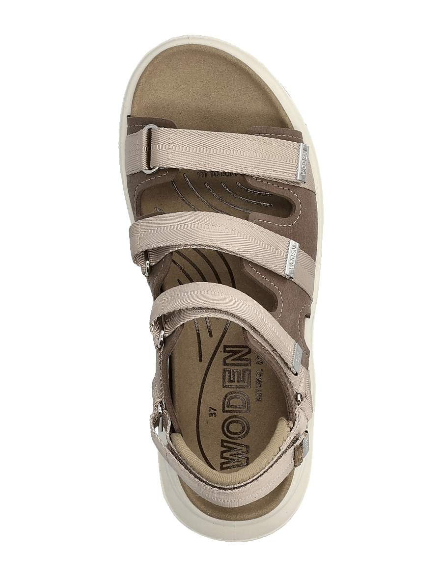 WODEN - Caroline - wandersandalen - silver mink - 3