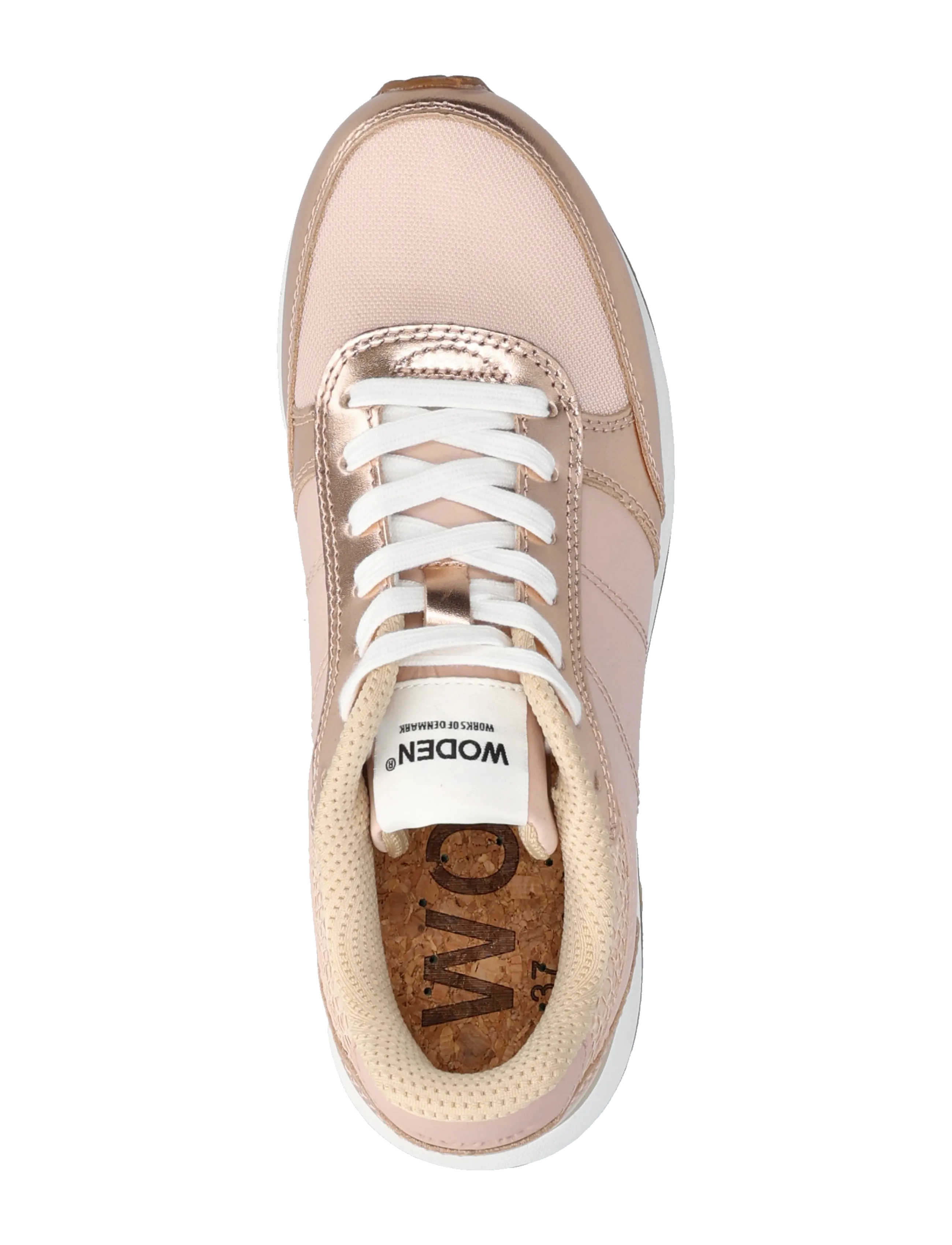 WODEN - Ronja Metallic - niedrige sneakers - rose - 3