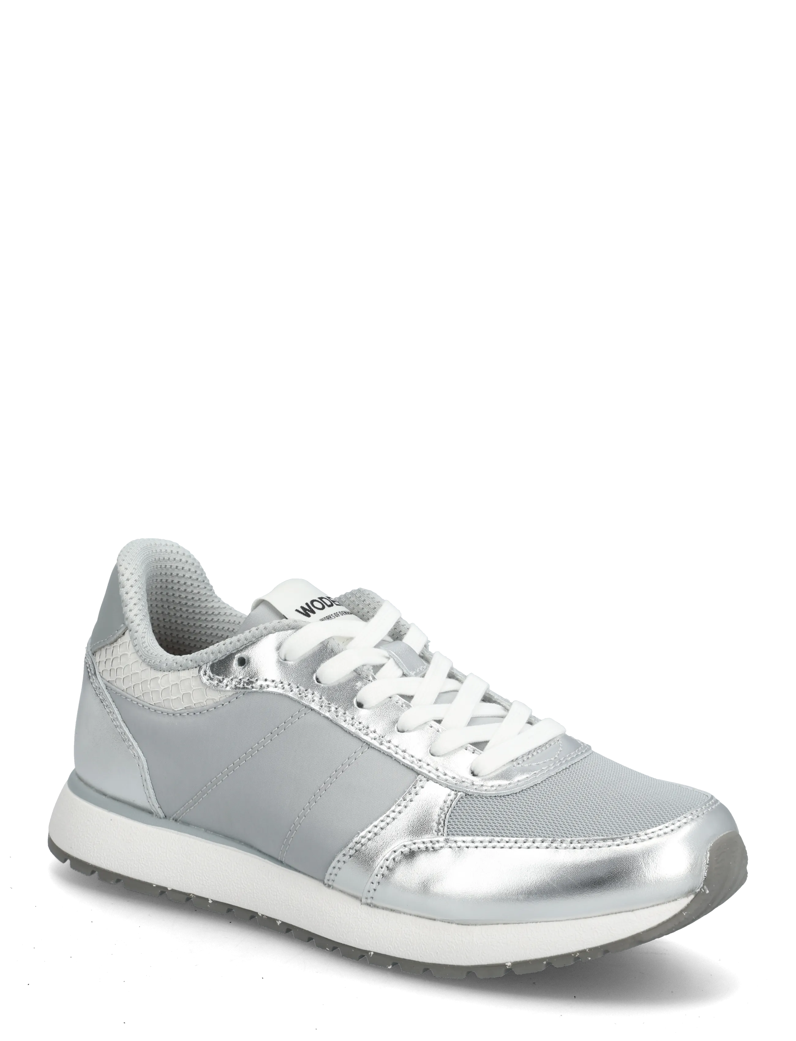 WODEN Ronja Metallic, Kvinder, Sneakers, Sølv, Str: 41
