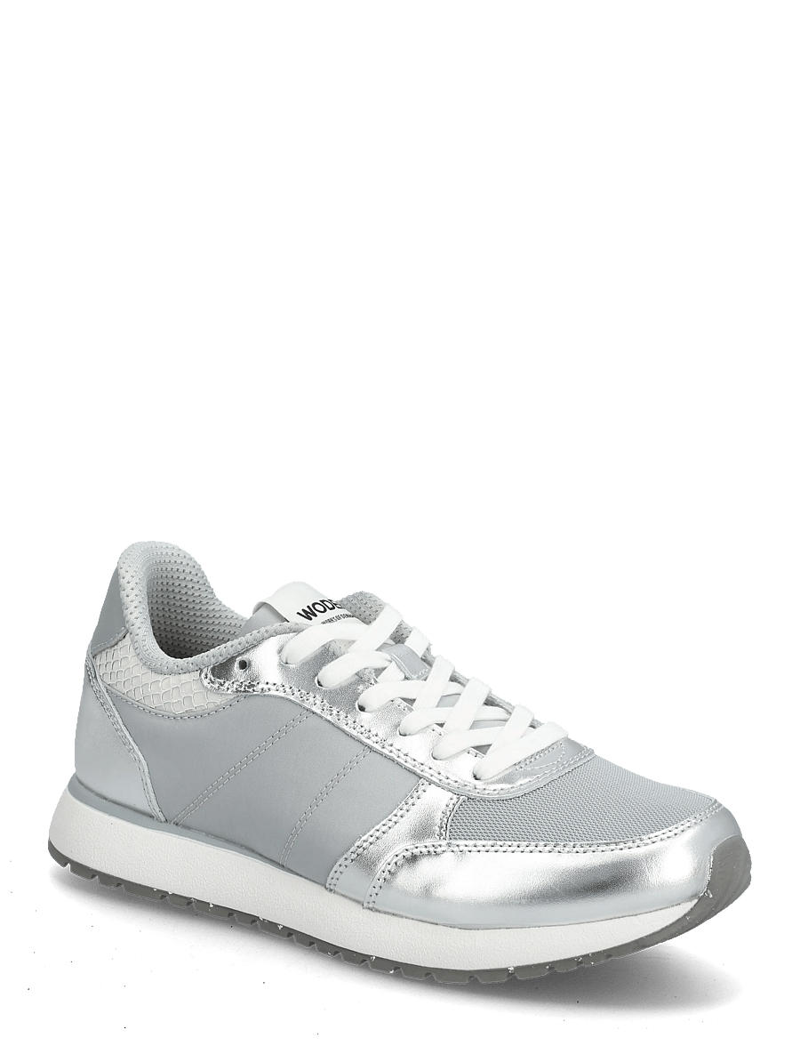 WODEN - Ronja Metallic - låga sneakers - silver - 0