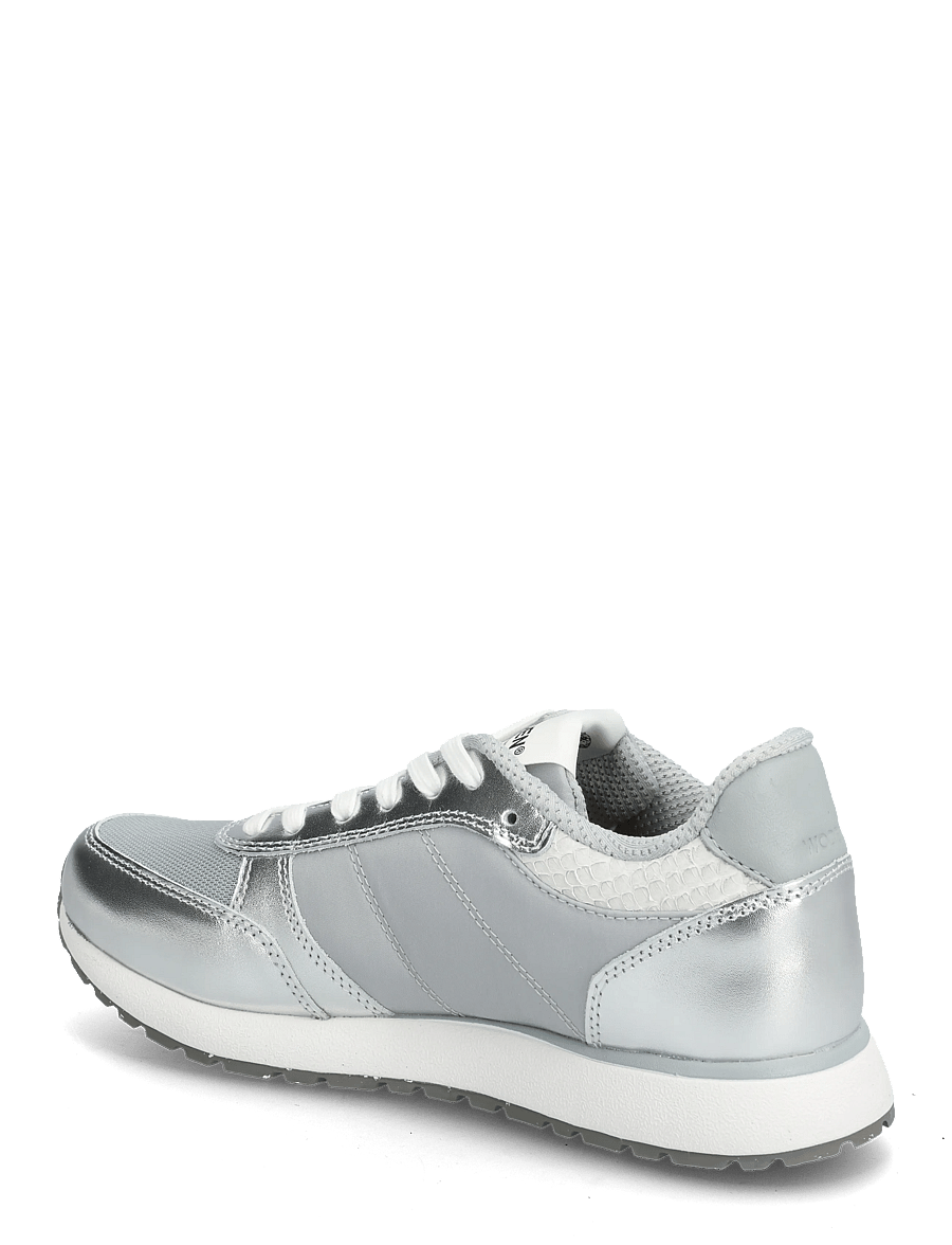 WODEN - Ronja Metallic - låga sneakers - silver - 2