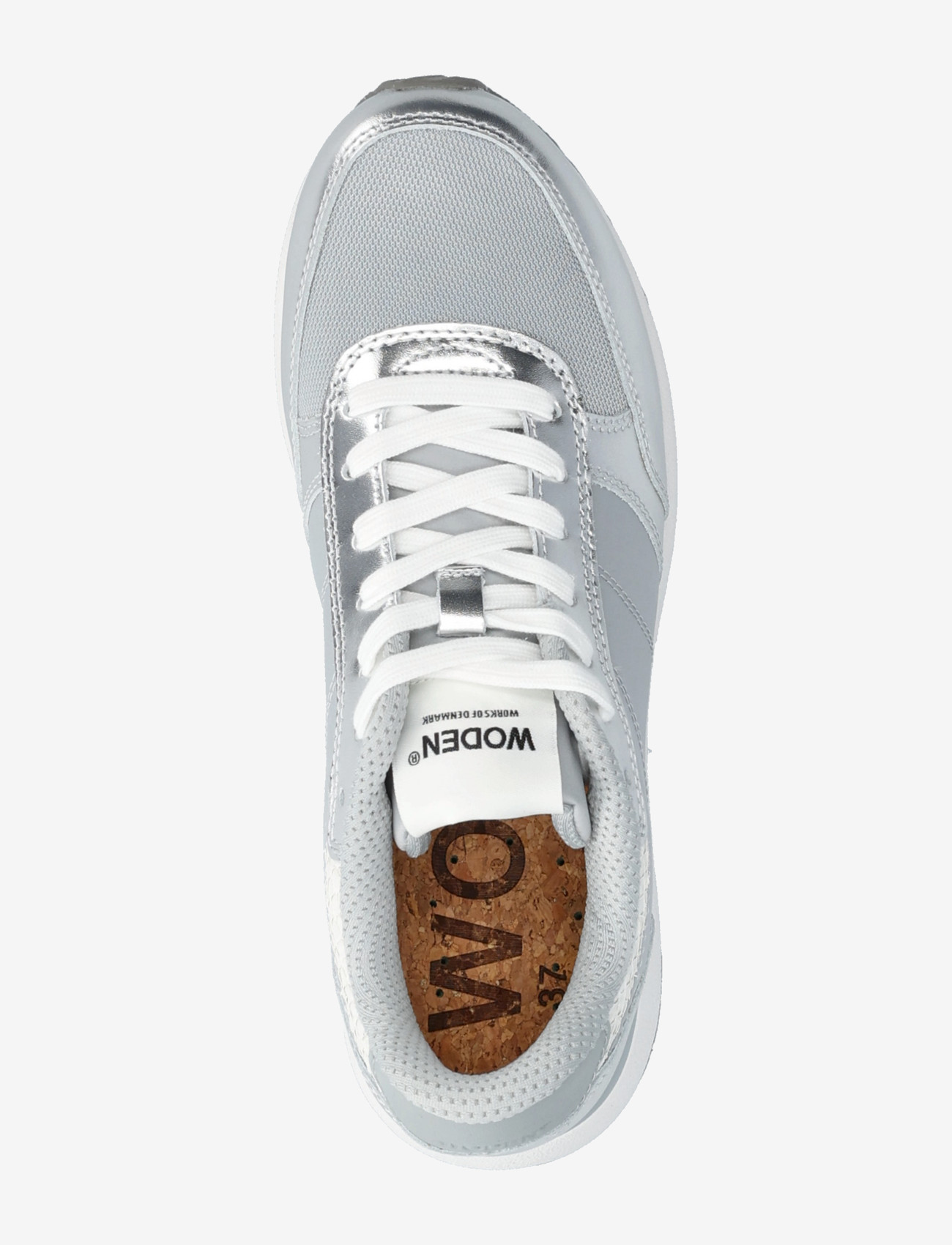 WODEN - Ronja Metallic - madala säärega tossud - silver - 3