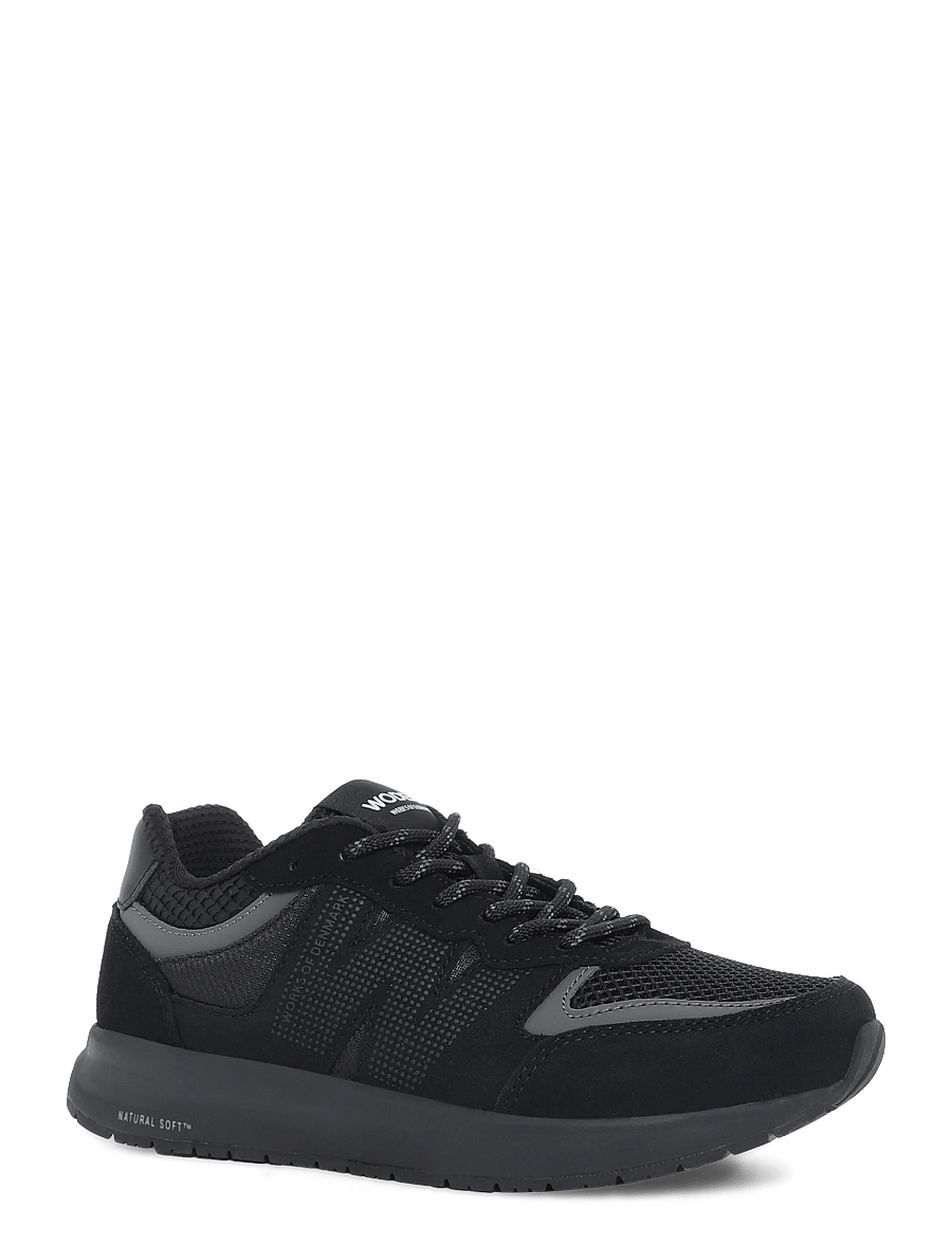 WODEN - Rigmor Open Mesh - låga sneakers - black - 0