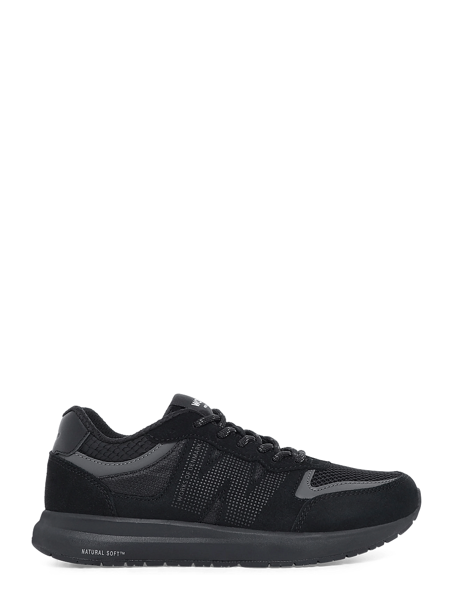 WODEN - Rigmor Open Mesh - låga sneakers - black - 2