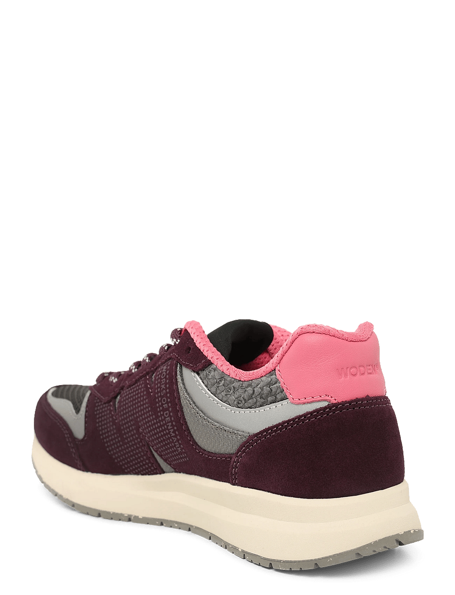 WODEN - Rigmor Open Mesh - låga sneakers - cherry - 1