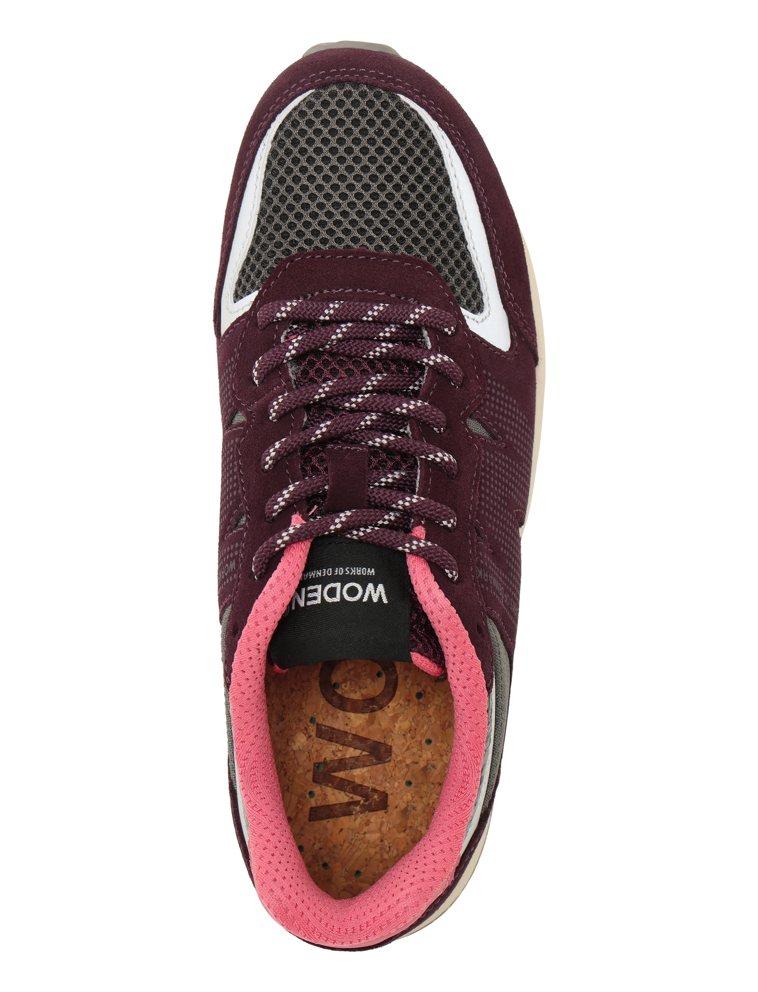 WODEN - Rigmor Open Mesh - madala säärega tossud - cherry - 3