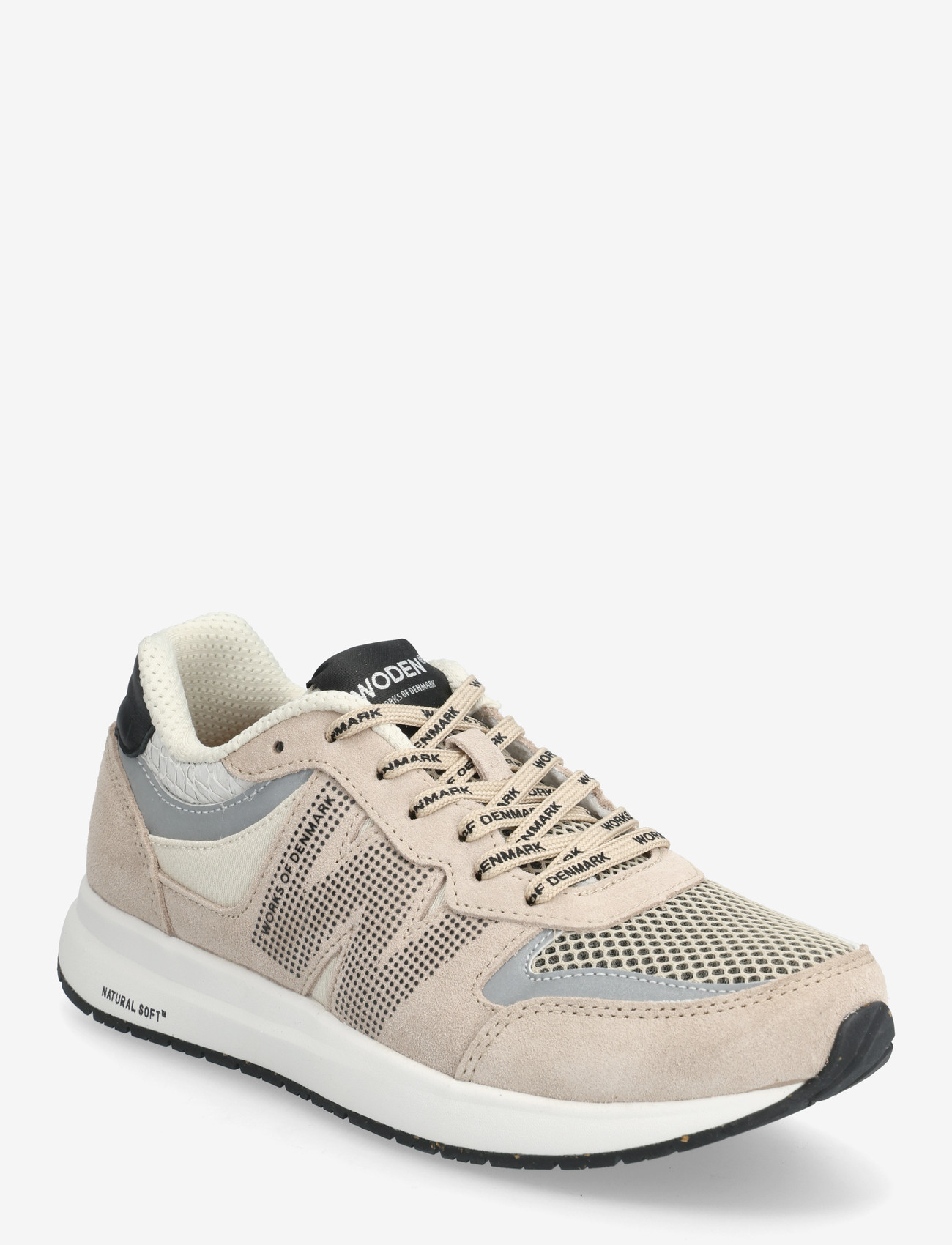 WODEN - Rigmor Open Mesh - låga sneakers - coffee cream - 0