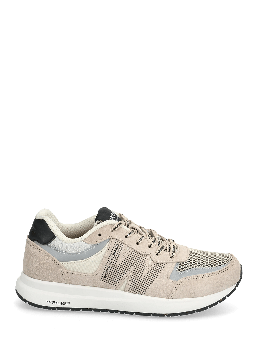 WODEN - Rigmor Open Mesh - low top sneakers - coffee cream - 2