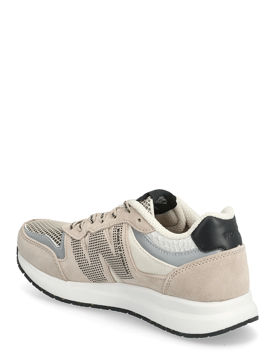 WODEN - Rigmor Open Mesh - low top sneakers - coffee cream - 3