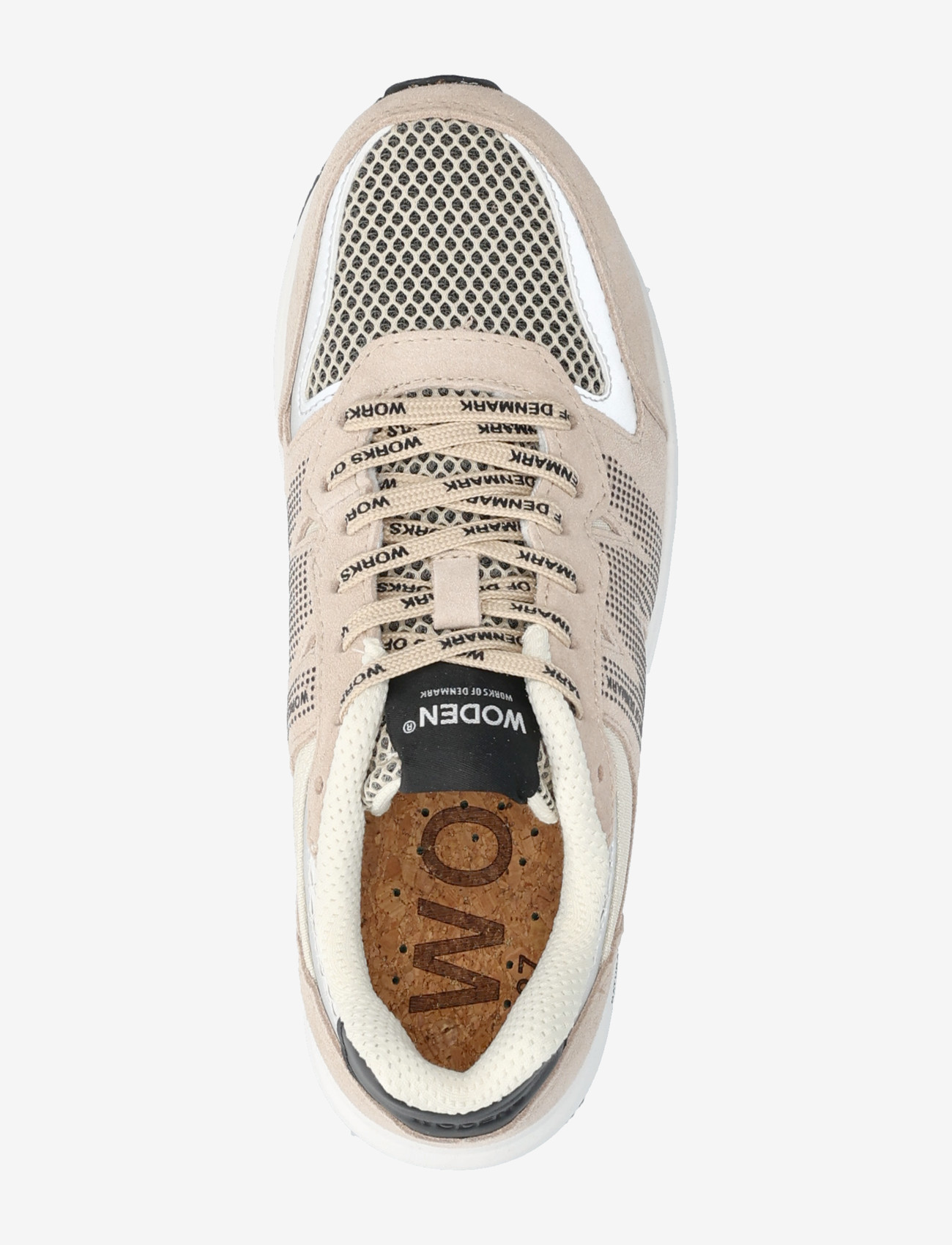 WODEN - Rigmor Open Mesh - låga sneakers - coffee cream - 3