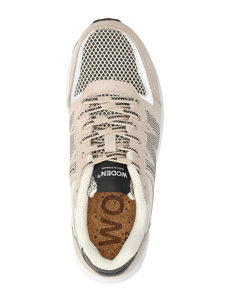 WODEN - Rigmor Open Mesh - låga sneakers - coffee cream - 3