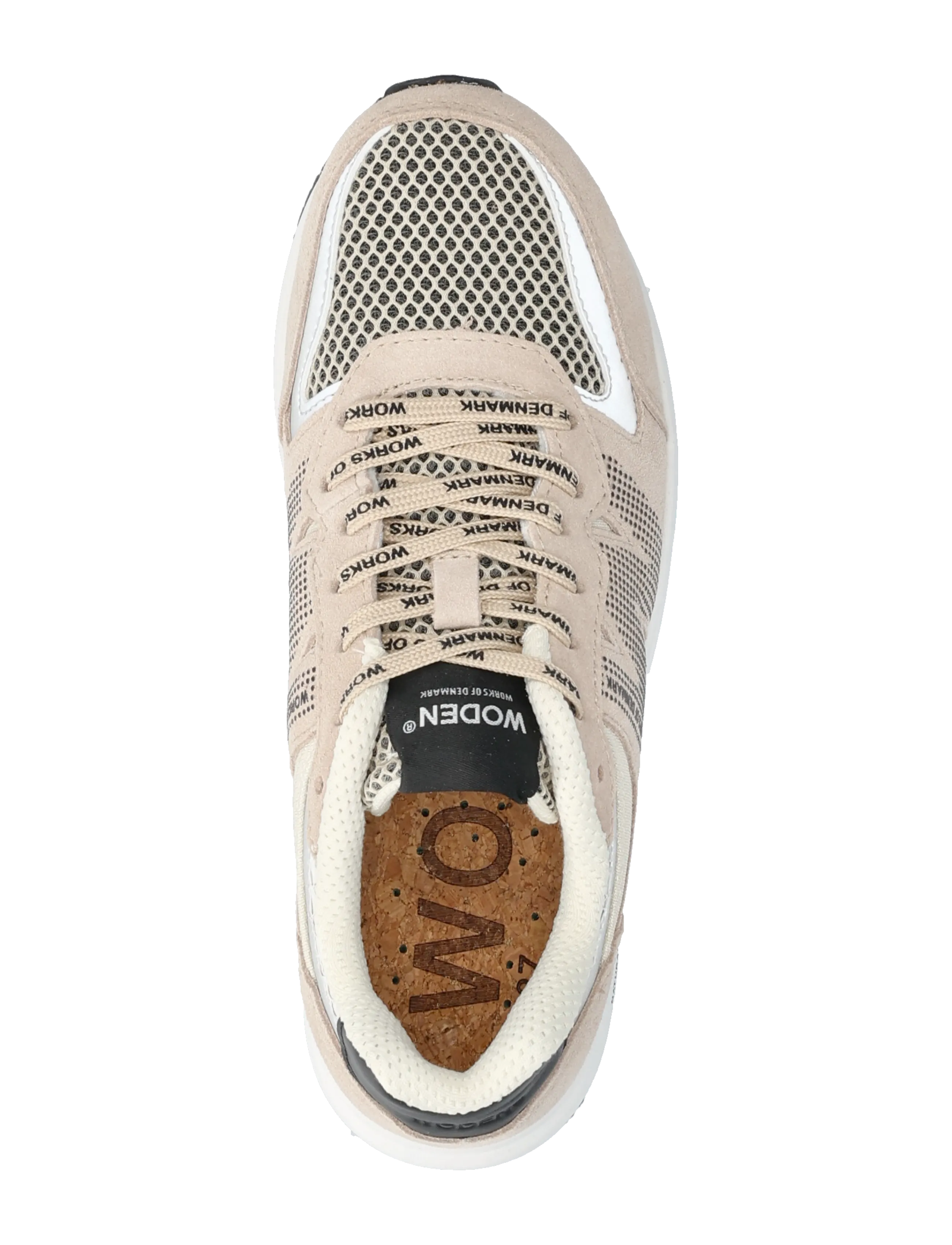 WODEN - Rigmor Open Mesh - low top sneakers - coffee cream - 4
