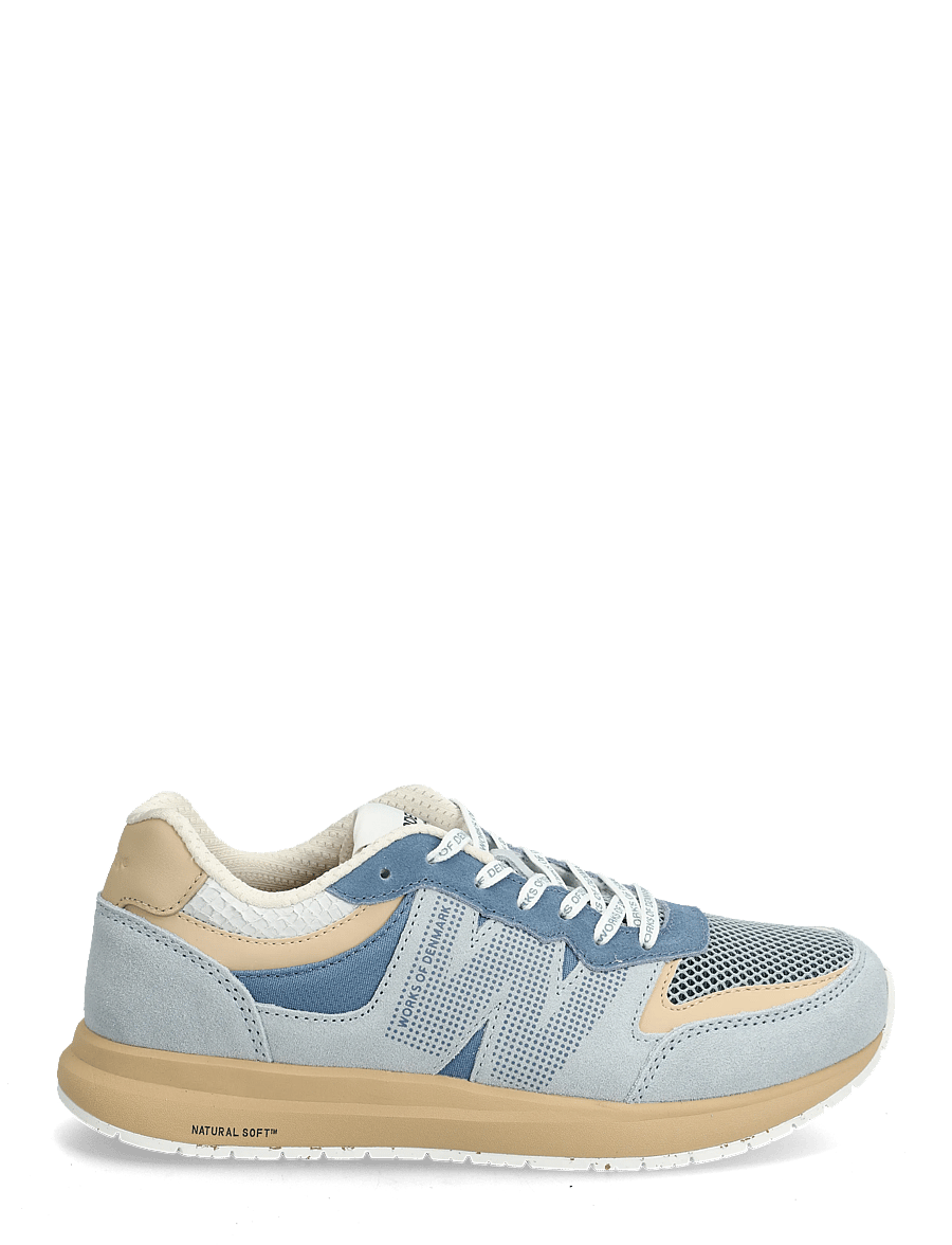 WODEN - Rigmor Open Mesh - låga sneakers - ice blue - 1