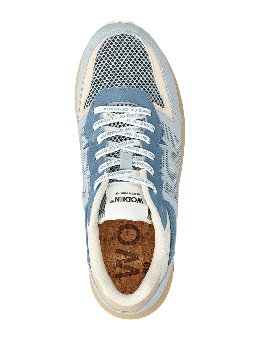 WODEN - Rigmor Open Mesh - låga sneakers - ice blue - 3