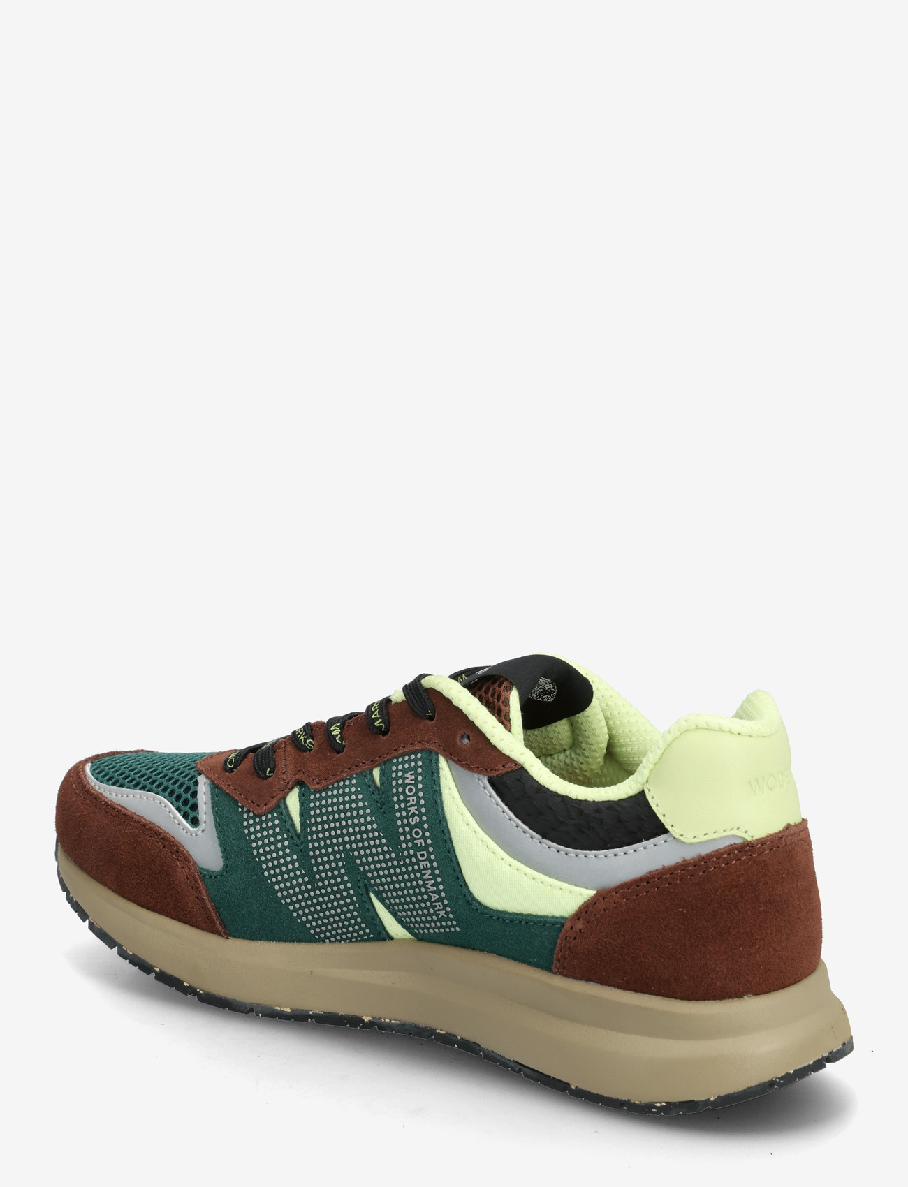 WODEN - Rigmor Open Mesh - lave sneakers - sepia/deep forest - 2