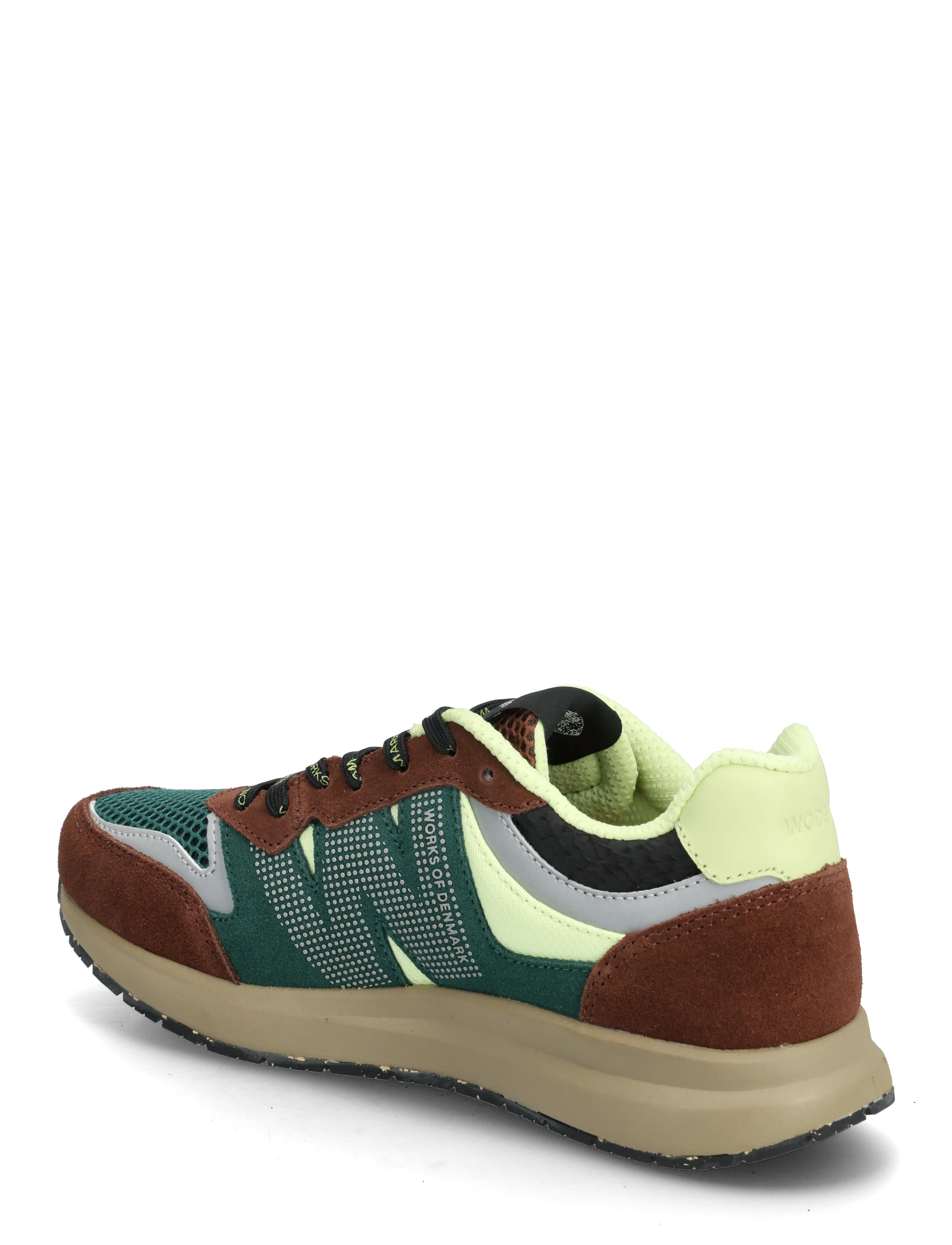 WODEN - Rigmor Open Mesh - niedrige sneakers - sepia/deep forest - 2