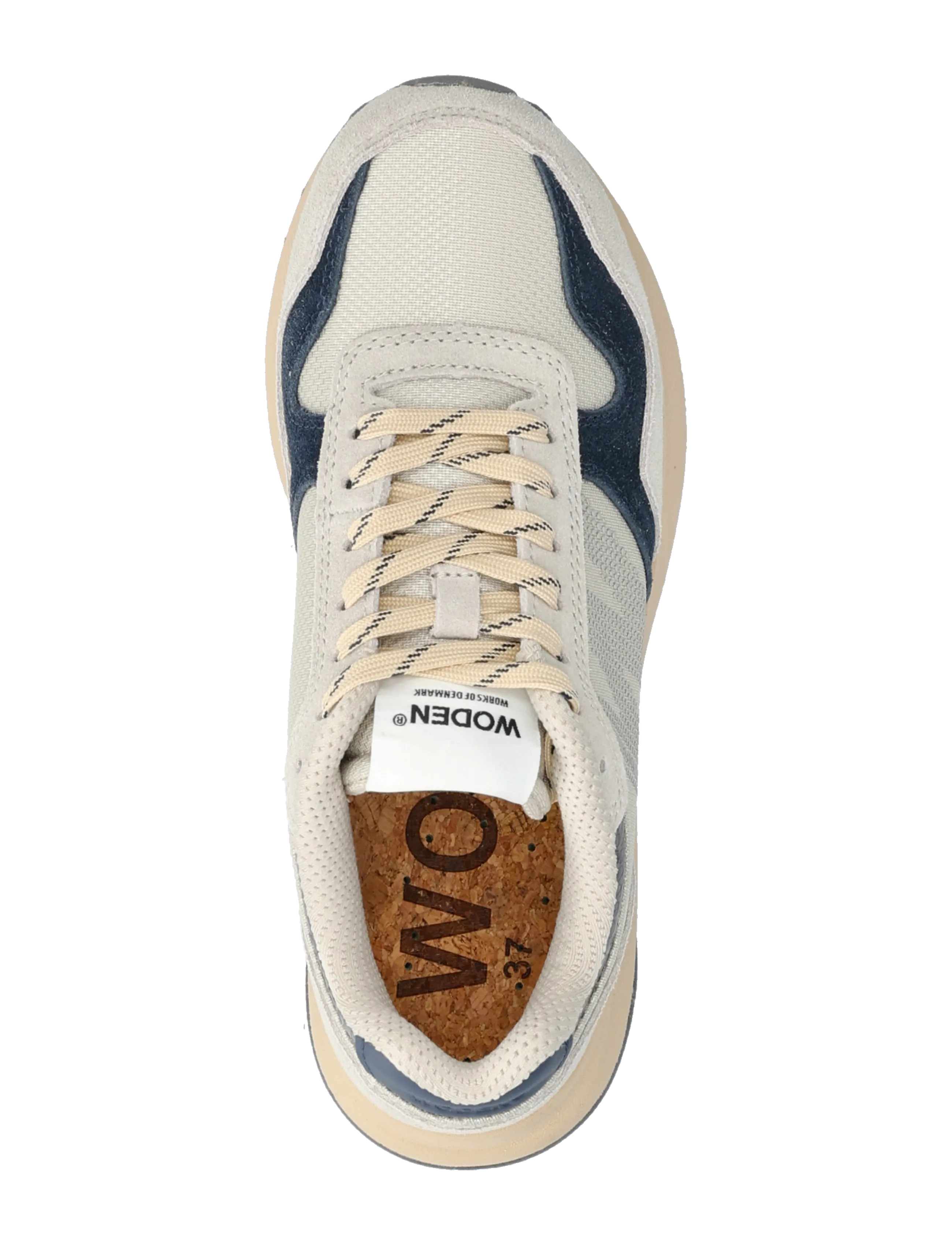 WODEN - Mathilde Runner - låga sneakers - silver lining - 3