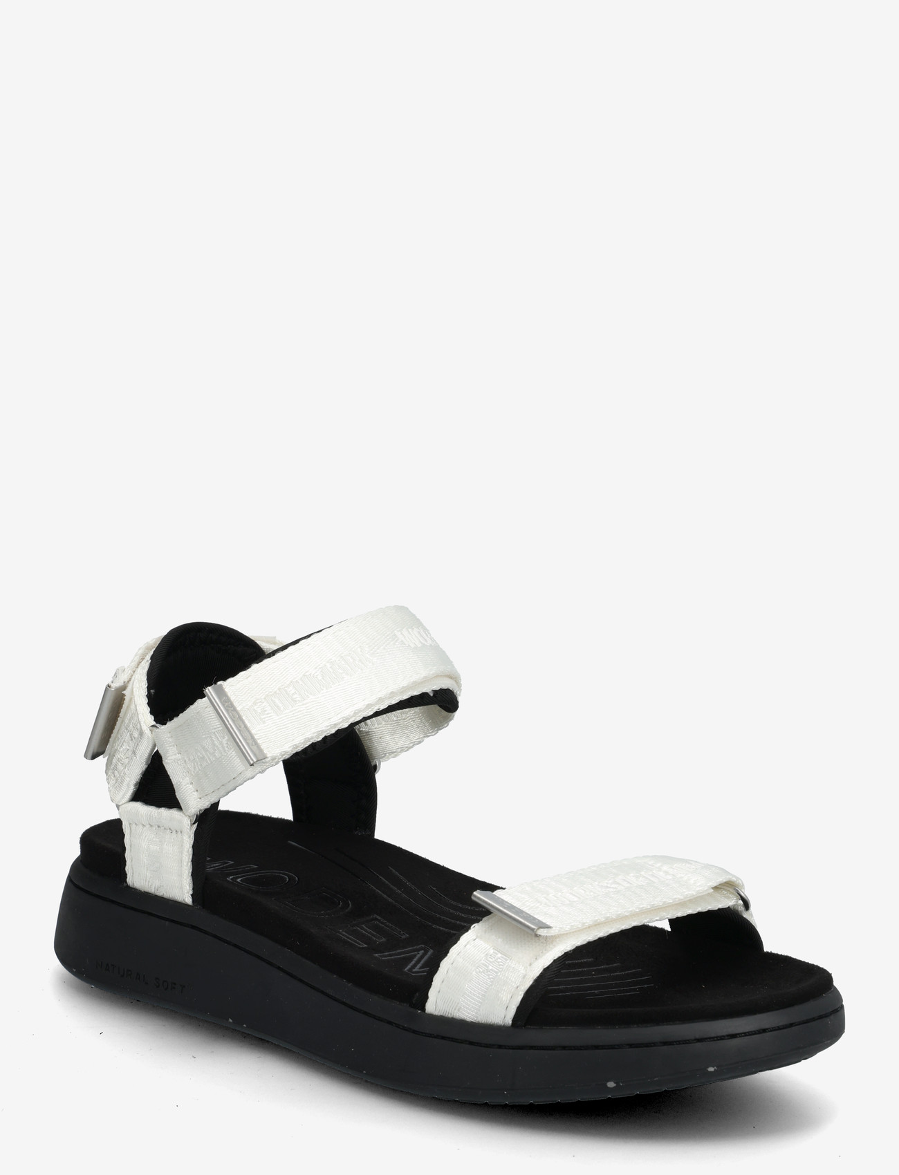 WODEN - Line Heritage - flache sandalen - blanc de blanc - 0