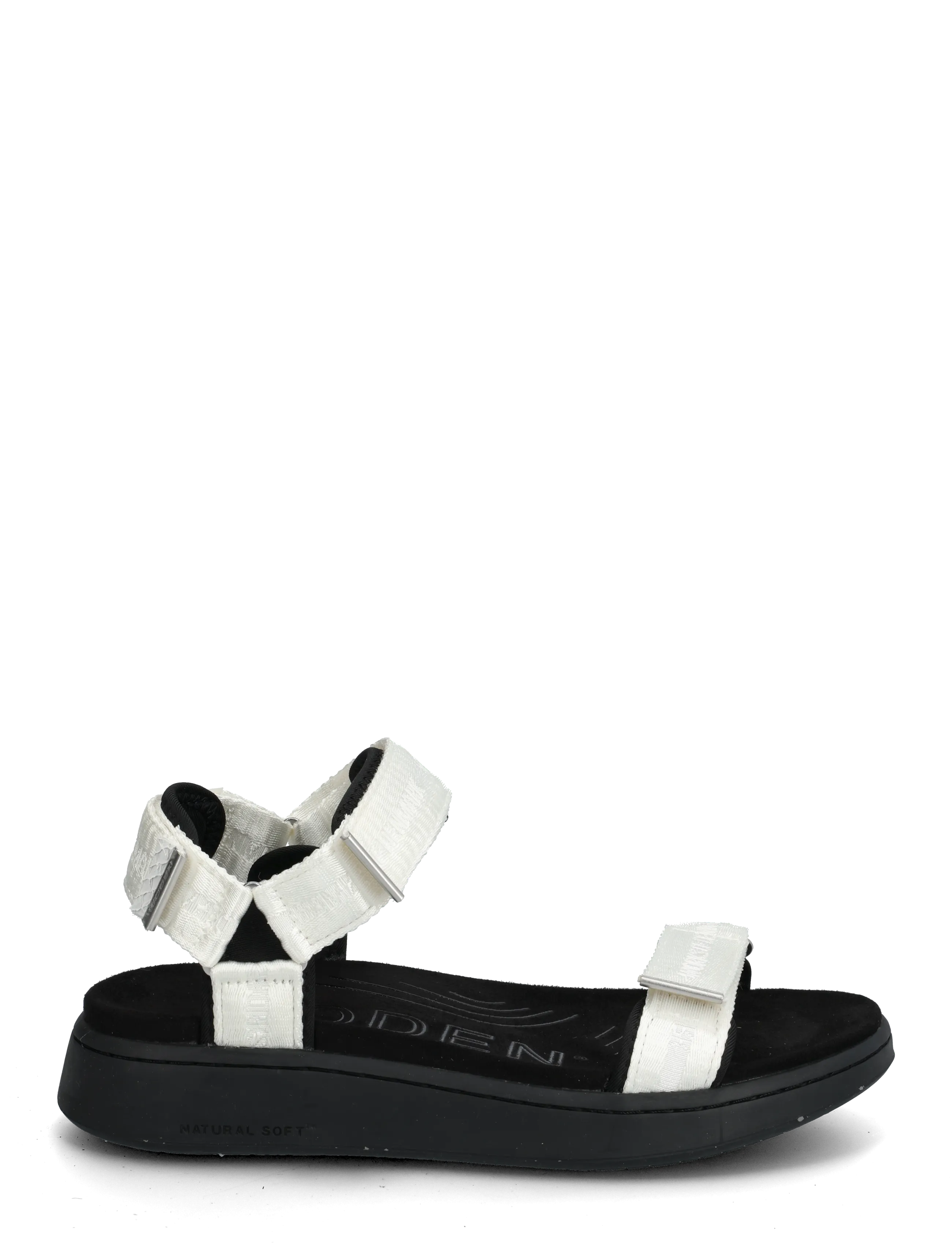 WODEN - Line Heritage - platte sandalen - blanc de blanc - 1