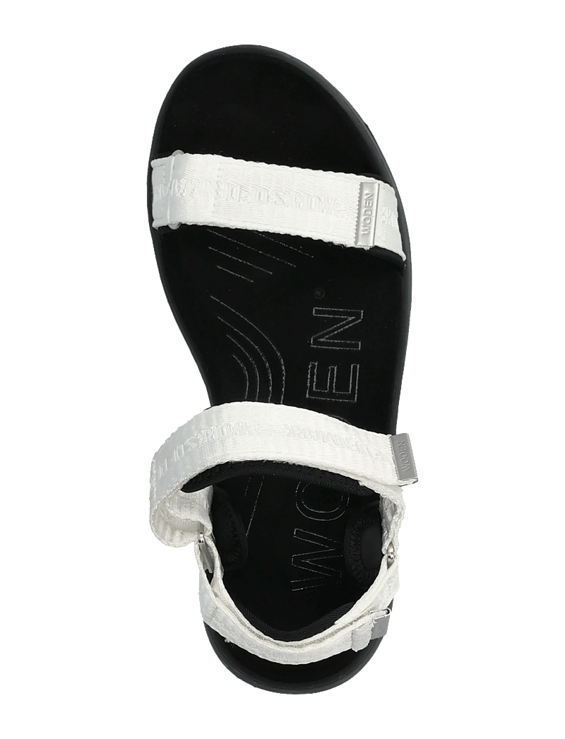 WODEN - Line Heritage - flache sandalen - blanc de blanc - 3