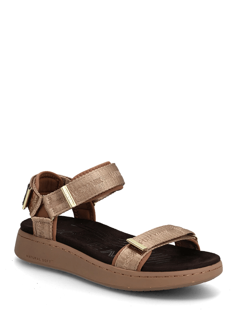 WODEN - Line Heritage - flade sandaler - caramel - 0