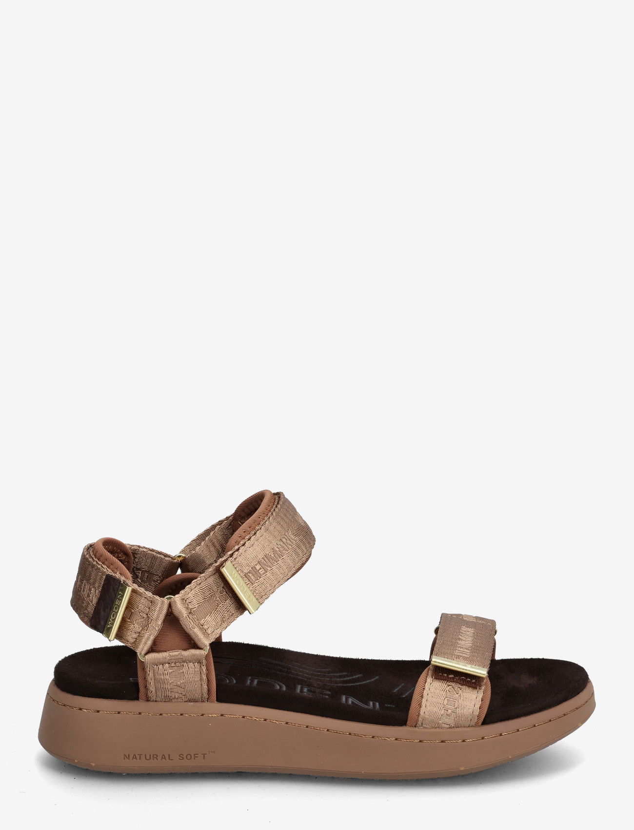 WODEN - Line Heritage - kontsata sandaalid - caramel - 1