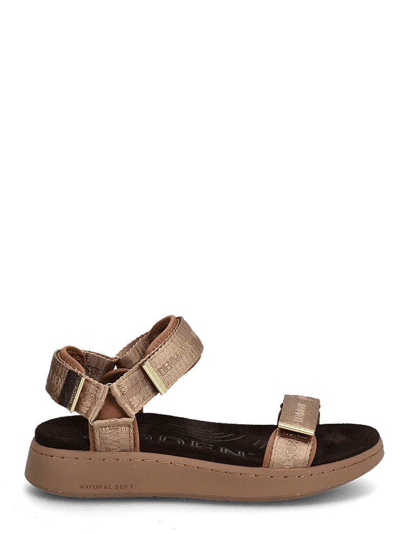 WODEN - Line Heritage - flade sandaler - caramel - 1