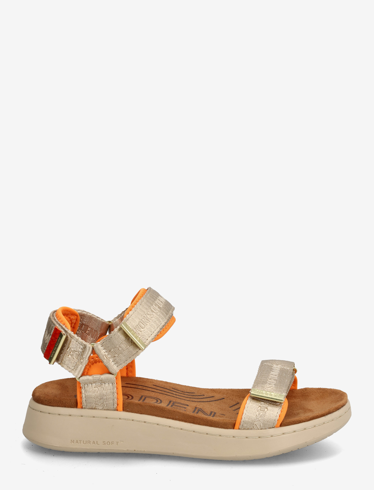 WODEN - Line Heritage - flade sandaler - coffee cream - 1