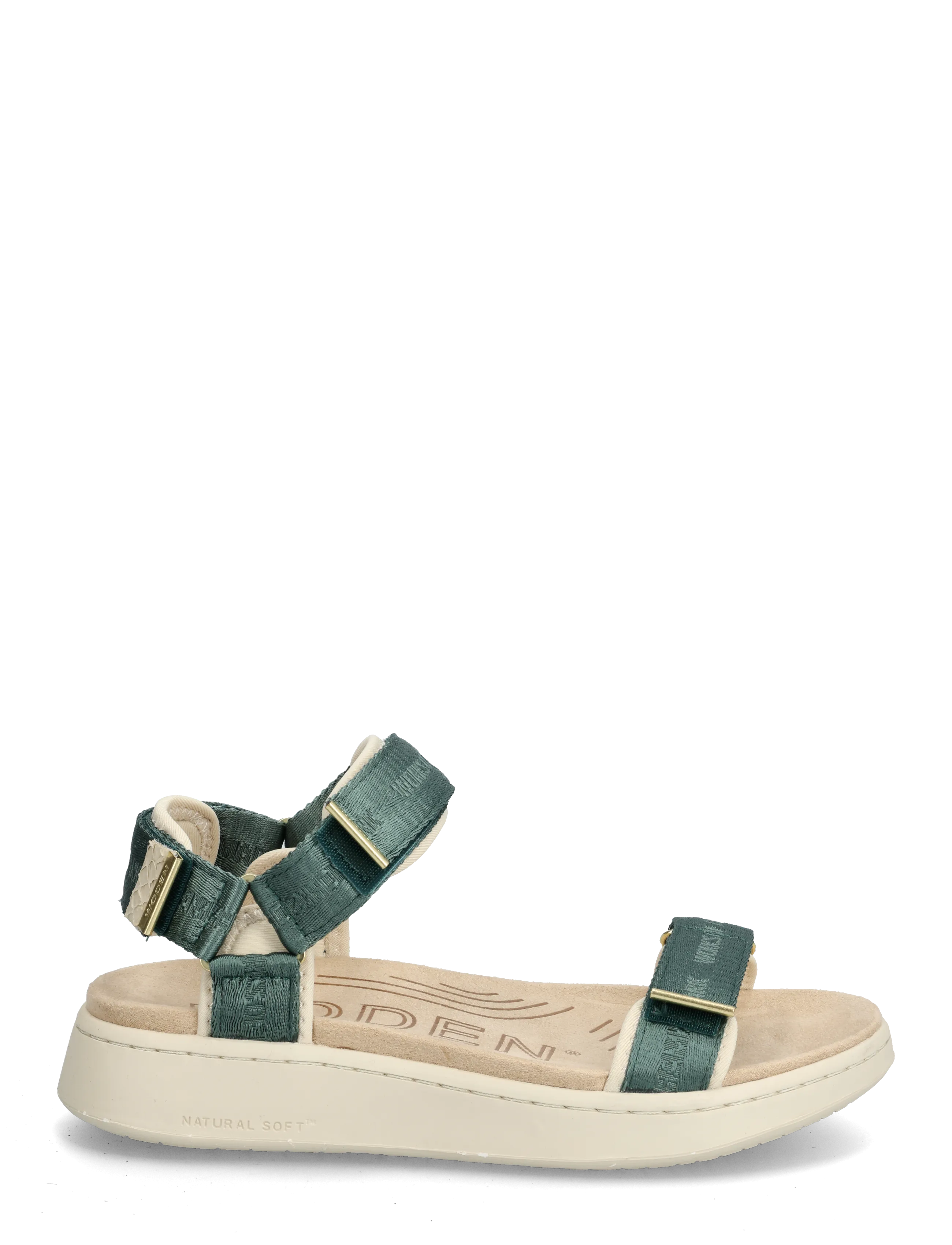 WODEN - Line Heritage - flade sandaler - deep forest - 1