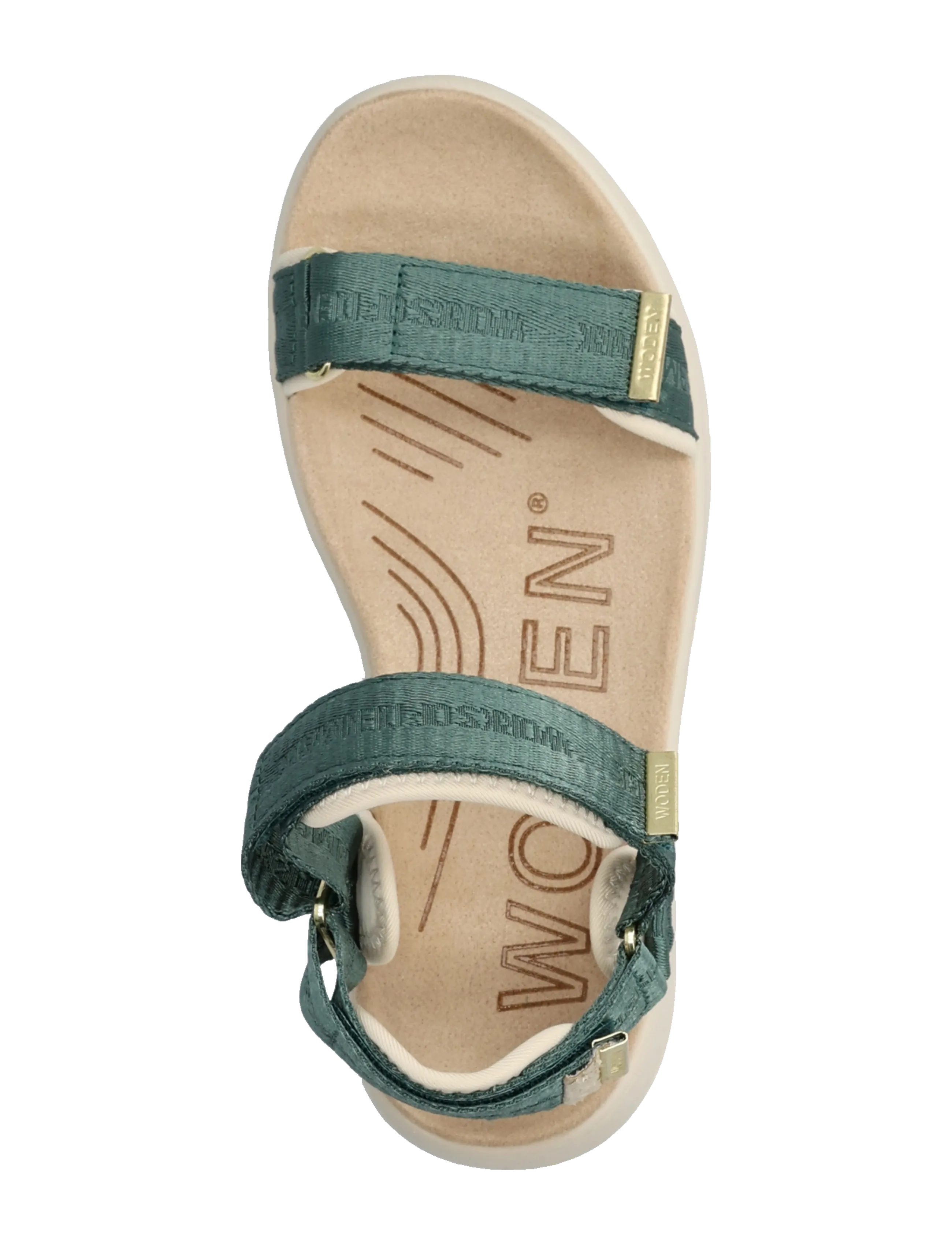 WODEN - Line Heritage - flade sandaler - deep forest - 3