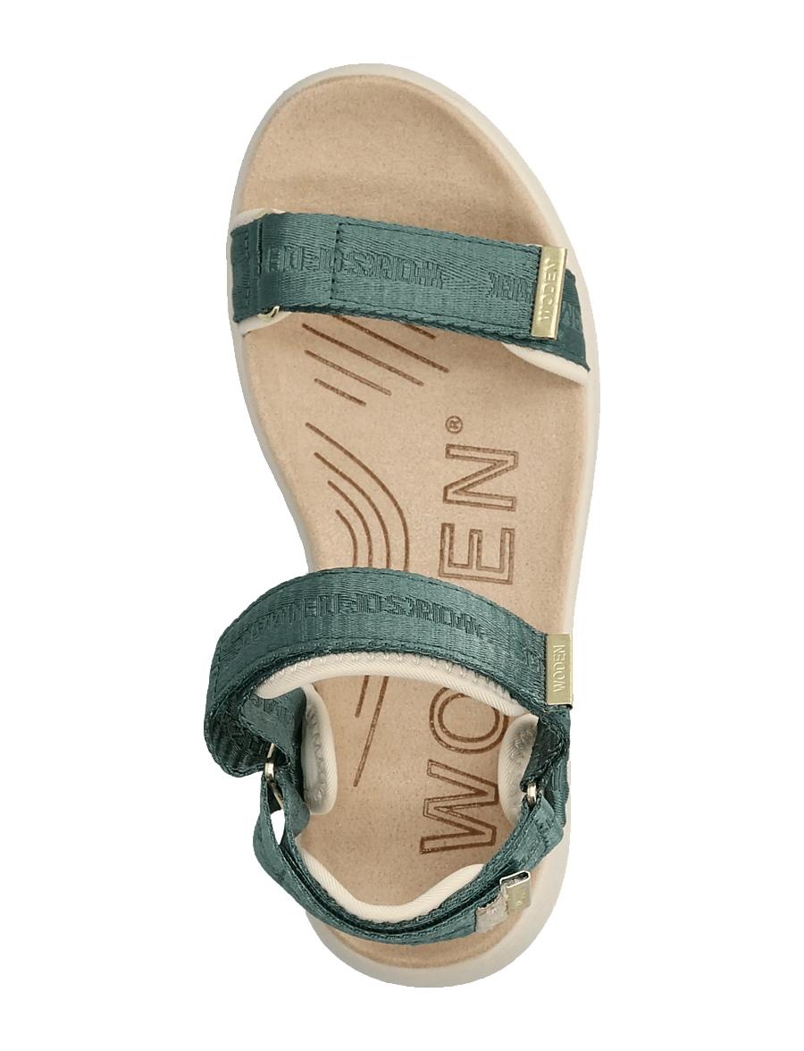 WODEN - Line Heritage - flache sandalen - deep forest - 3