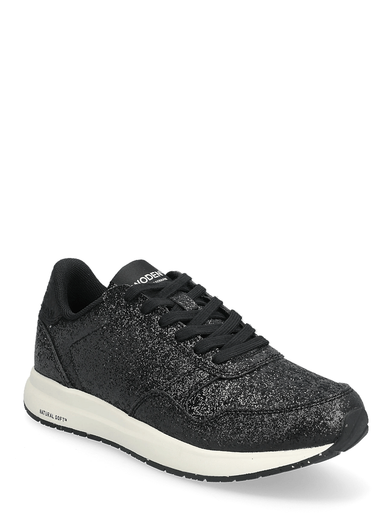 WODEN - Nicoline Glitter - lave sneakers - black - 0