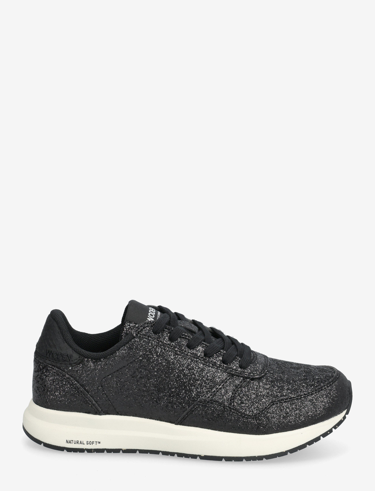 WODEN - Nicoline Glitter - lave sneakers - black - 1