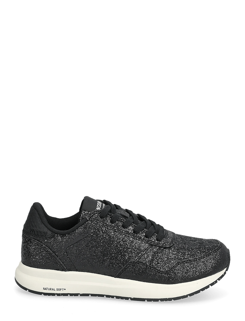 WODEN - Nicoline Glitter - lave sneakers - black - 1