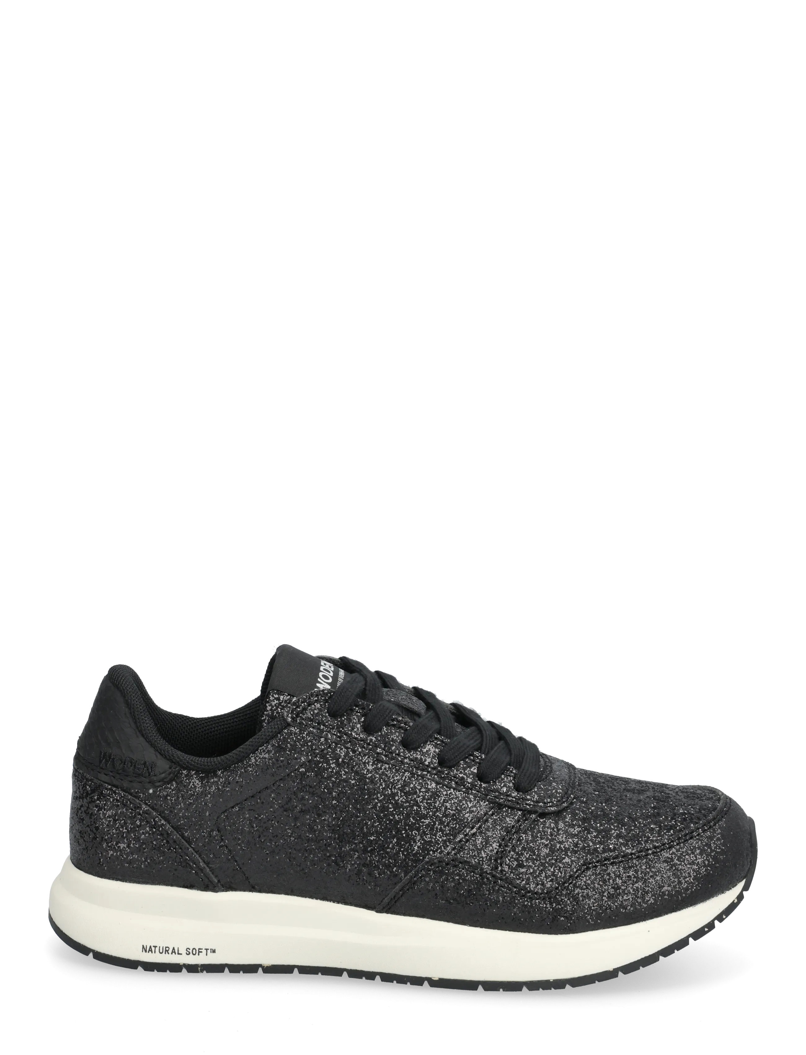 WODEN - Nicoline Glitter - lágir strigaskór - black - 1