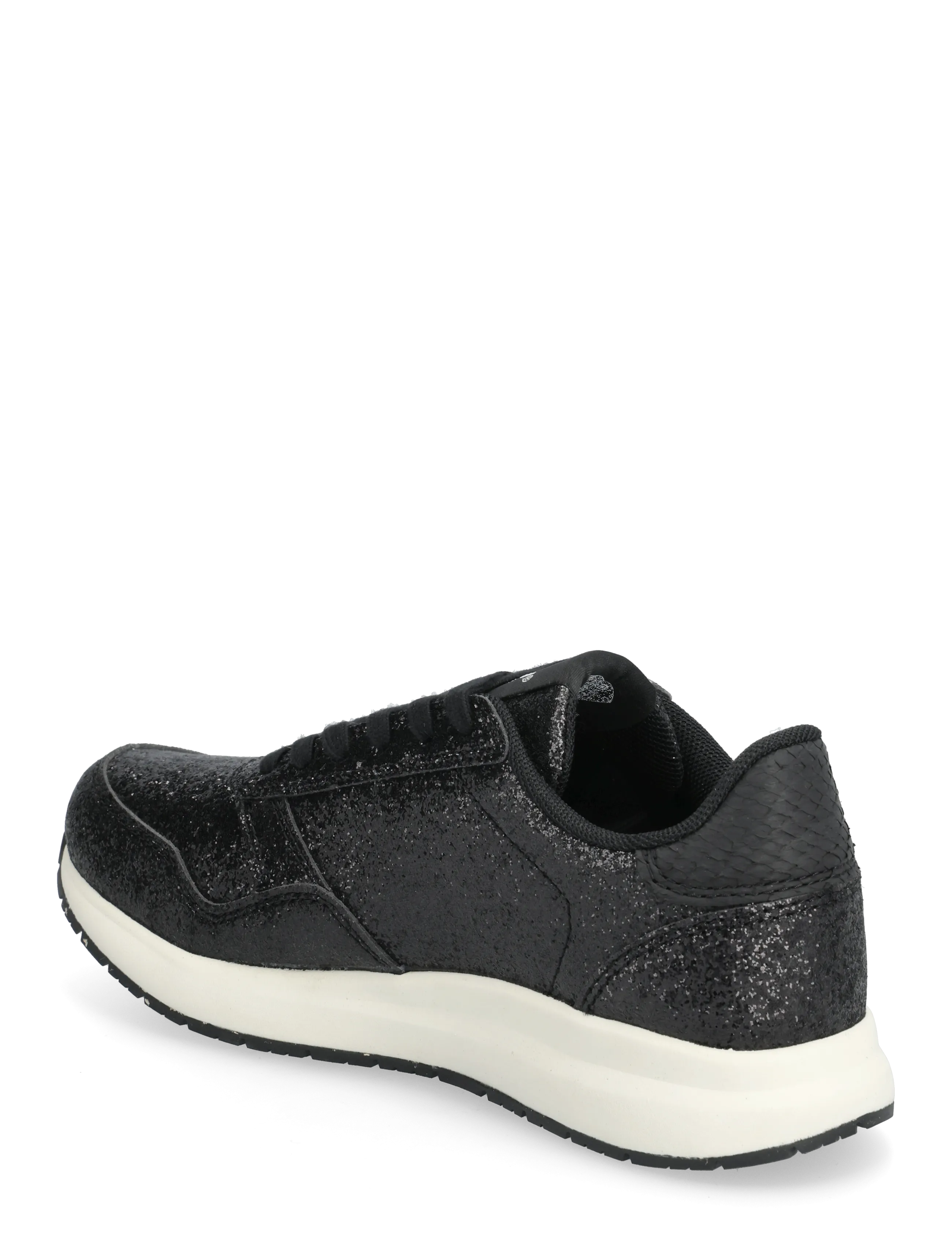 WODEN - Nicoline Glitter - lágir strigaskór - black - 2