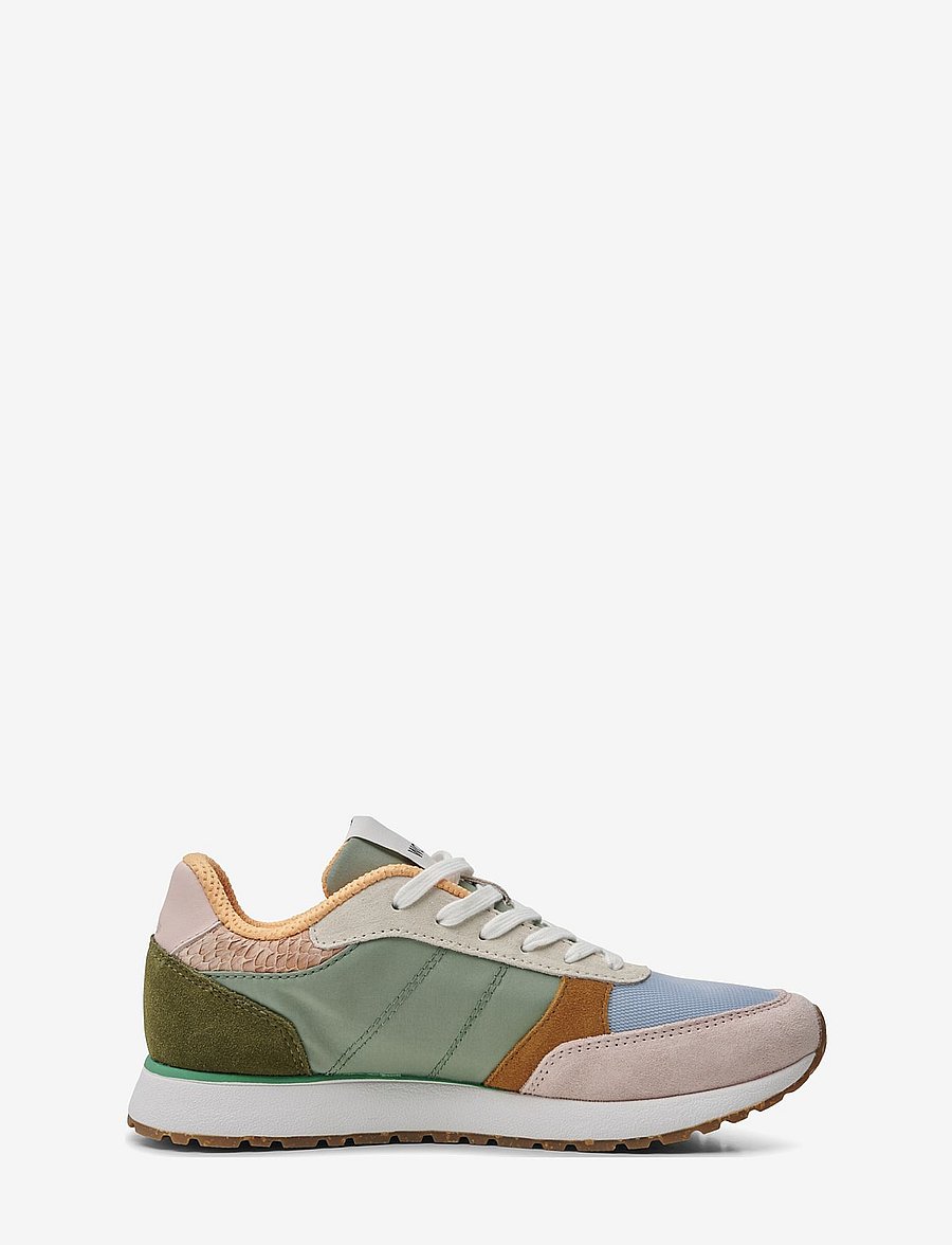 WODEN - Ronja - niedrige sneaker - algae multi - 4