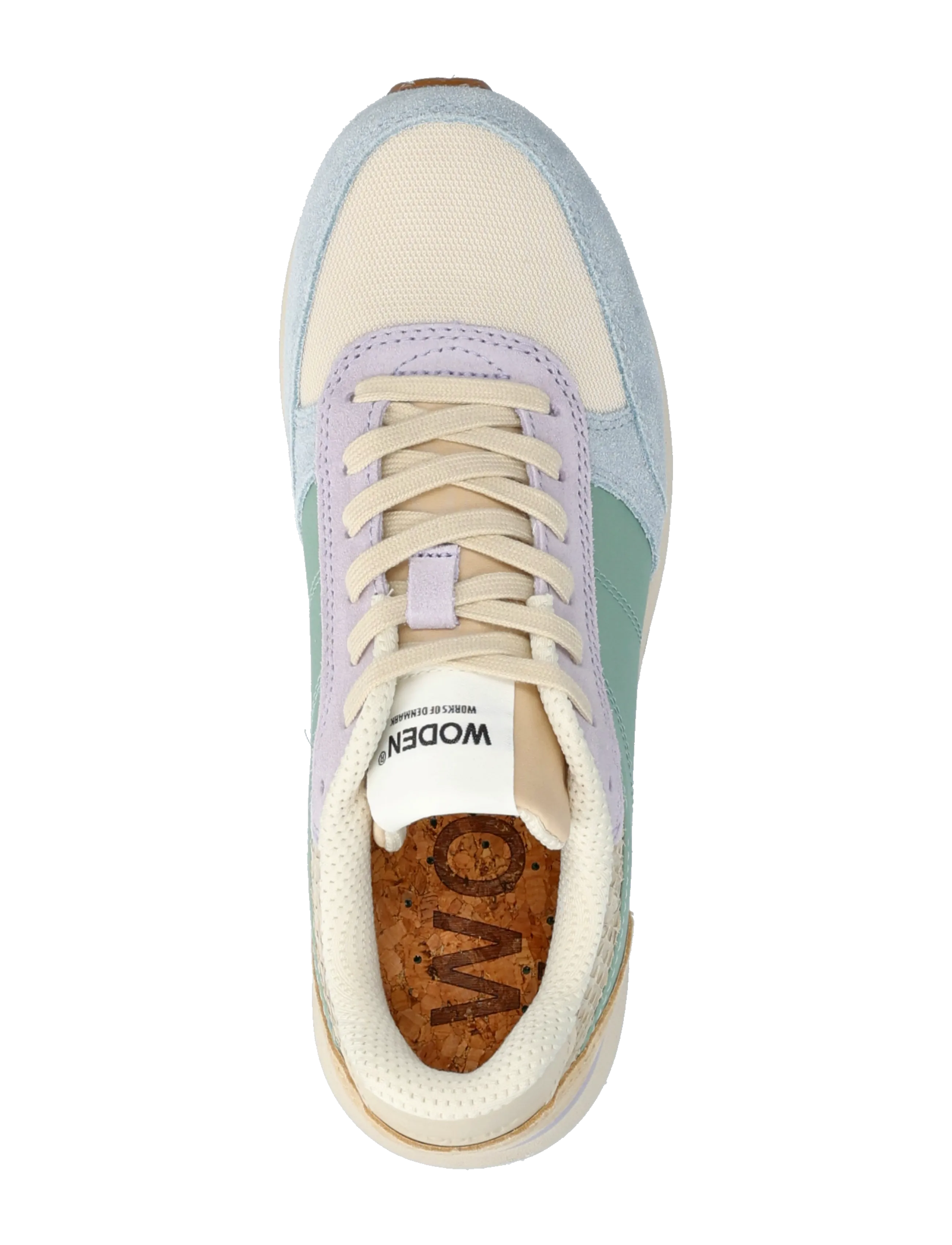 WODEN - Ronja - niedrige sneakers - beige multi - 3